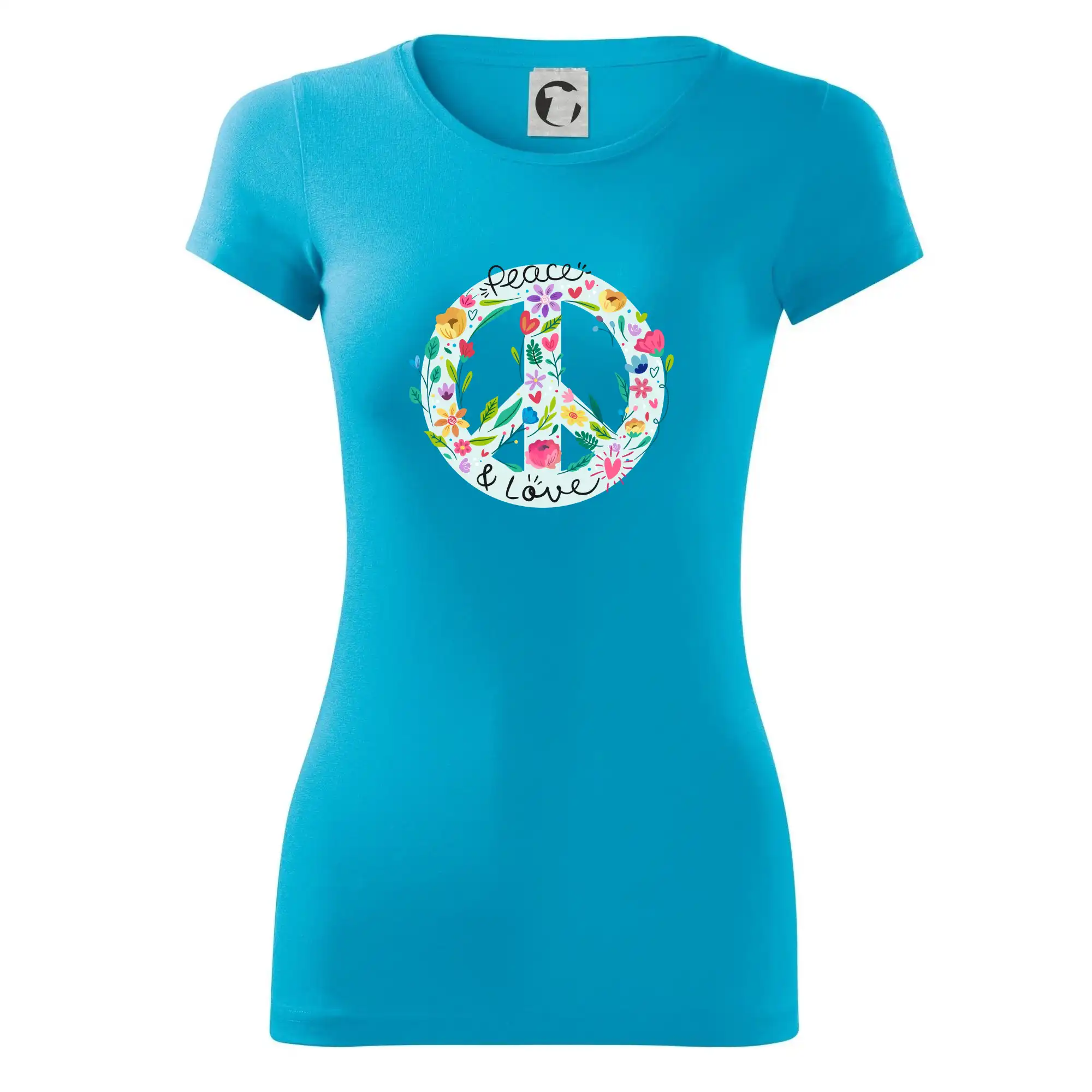 Peace and love symbol