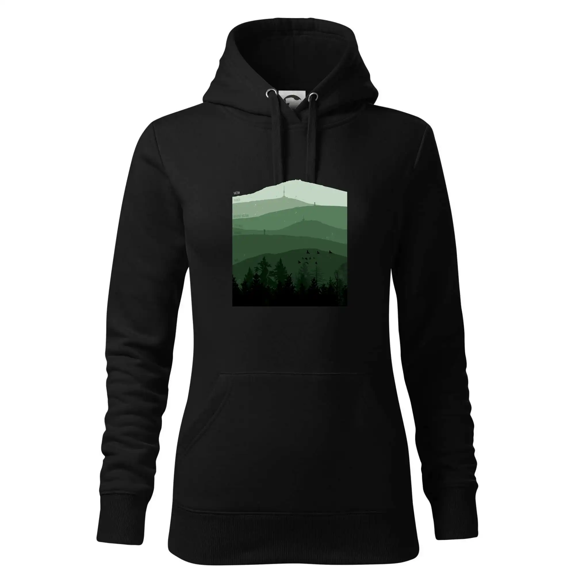 Siluety nejvyšších Českých hor