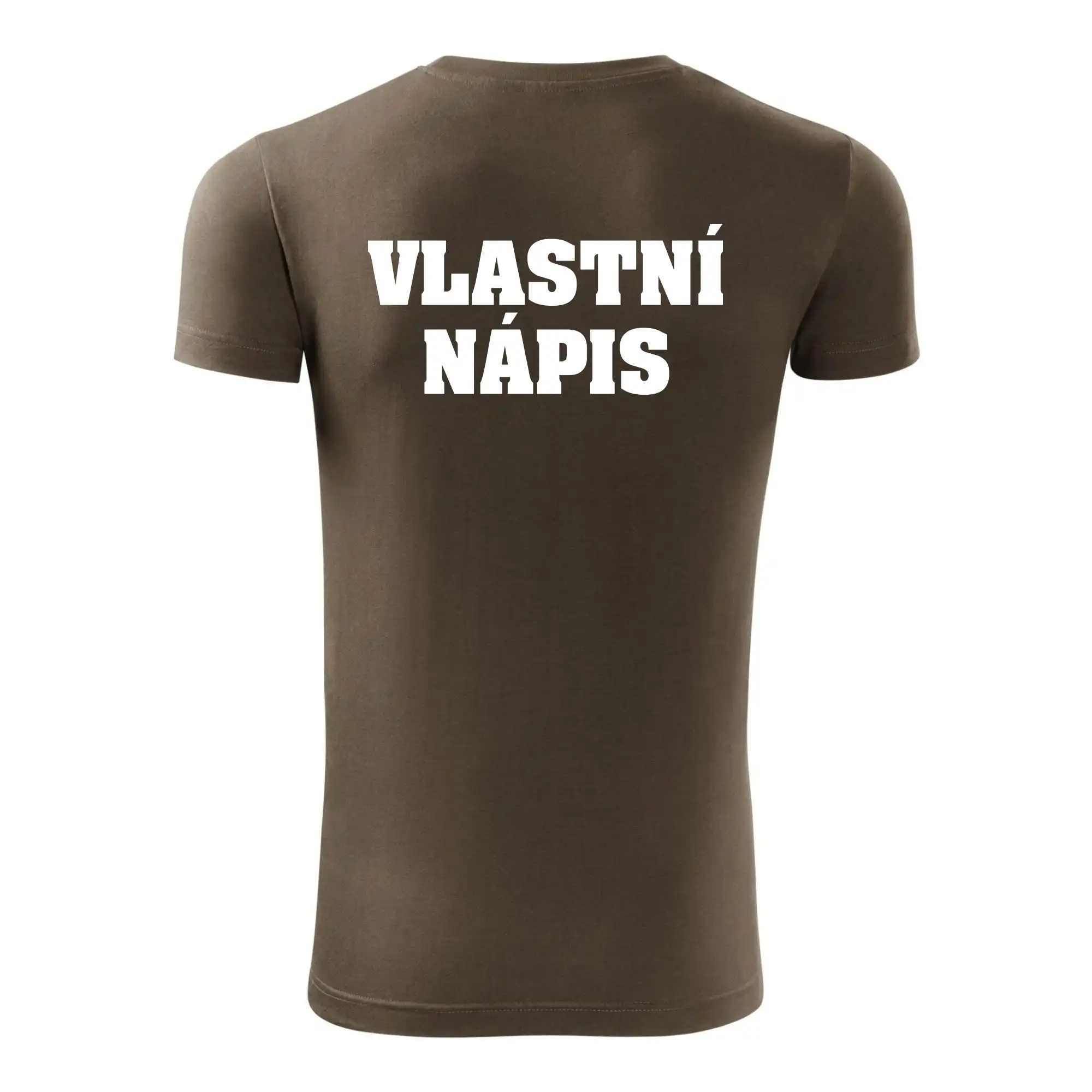 Hvězda života - vlastní nápis vpředu a vzadu