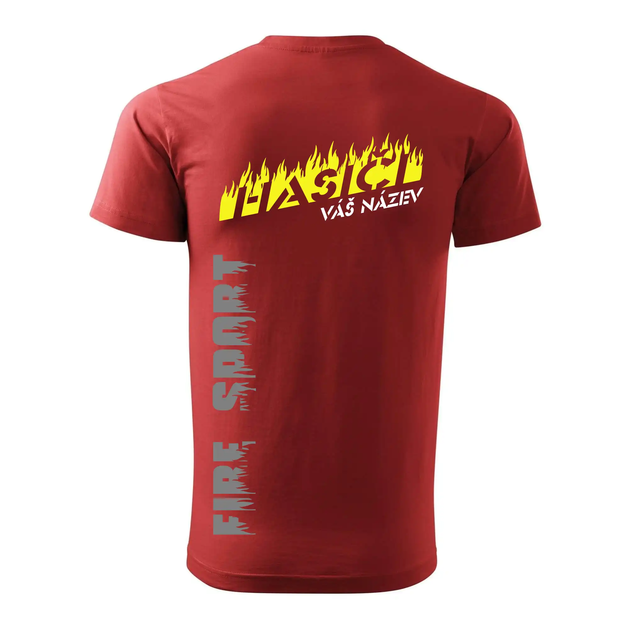 Hasiči - oheň - Váš název - Prso + záda
