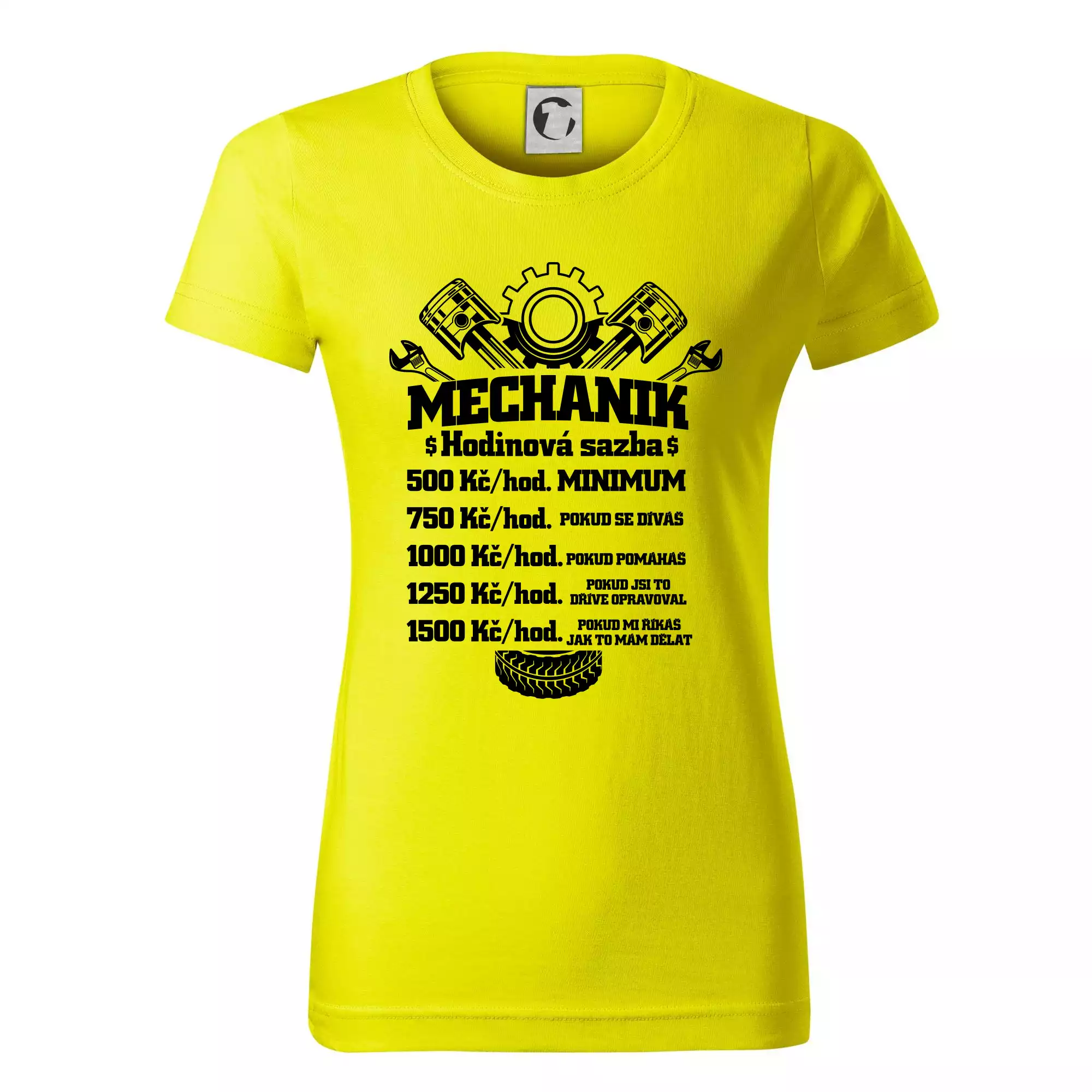 Mechanik - hodinová sazba