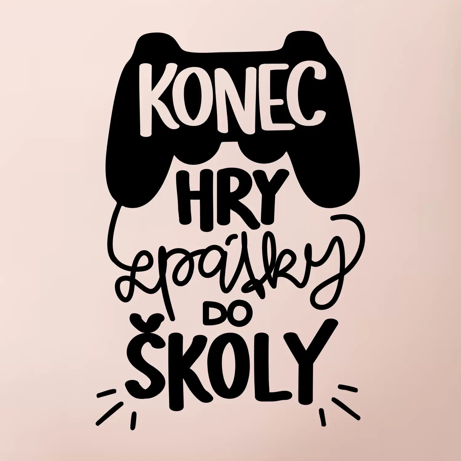 Konec hry, zpátky do školy