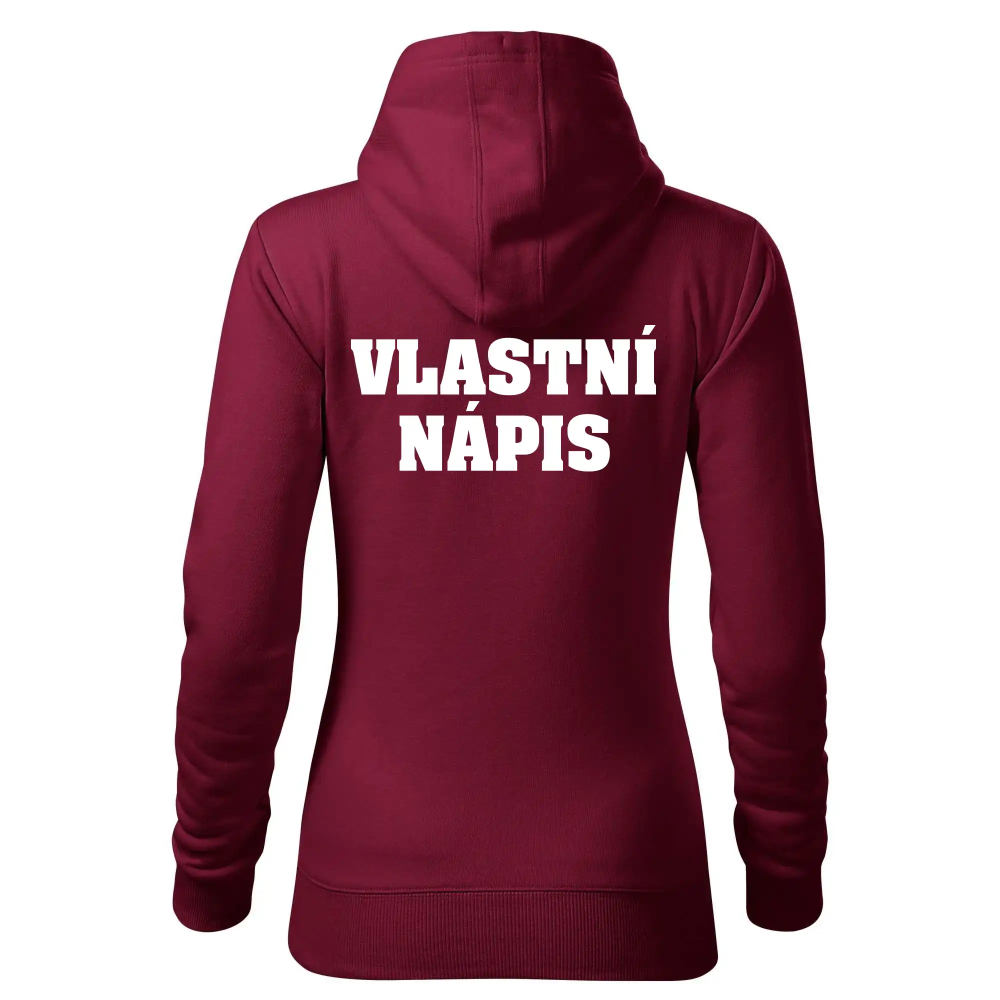Hvězda života - vlastní nápis vpředu a vzadu