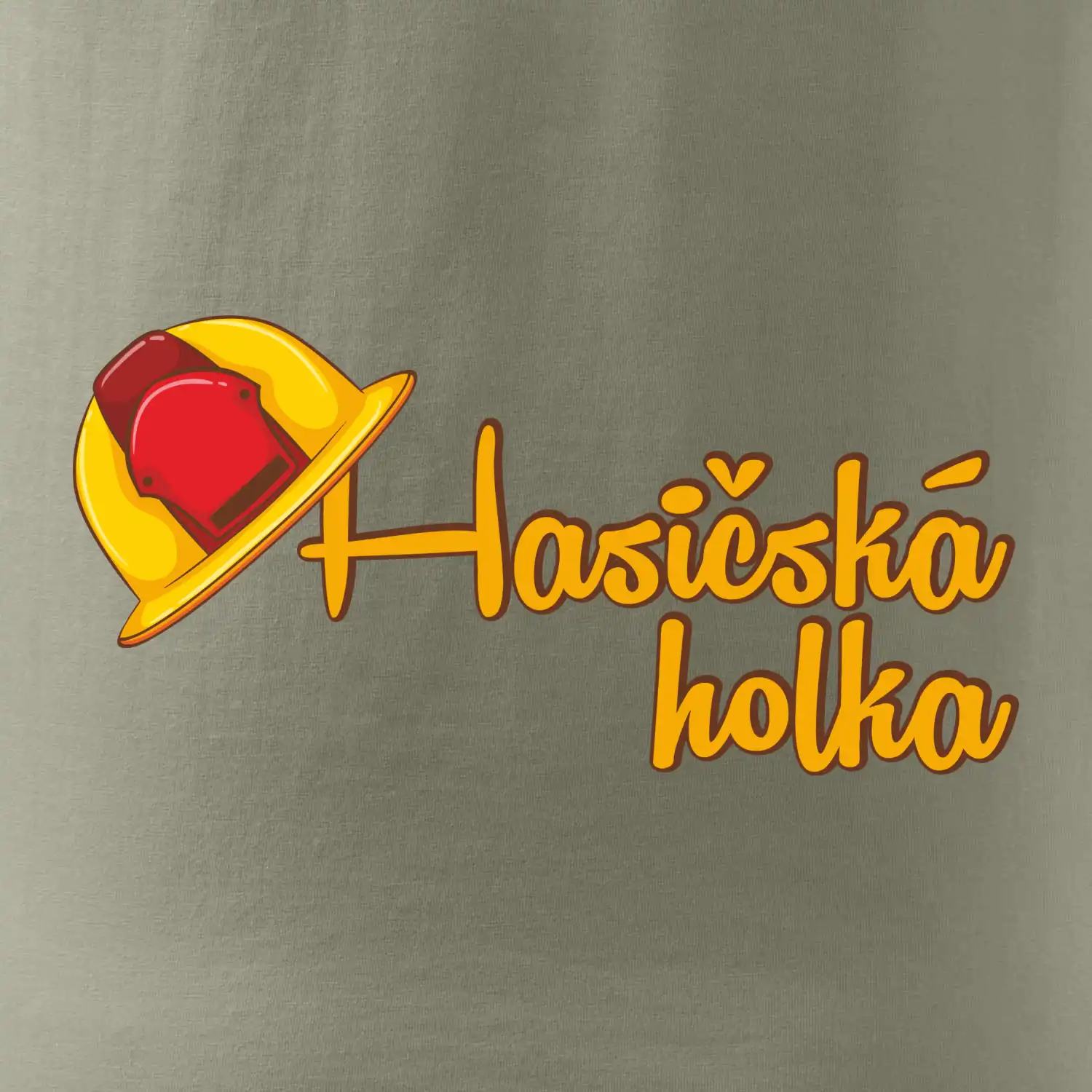 Hasičská holka - helma