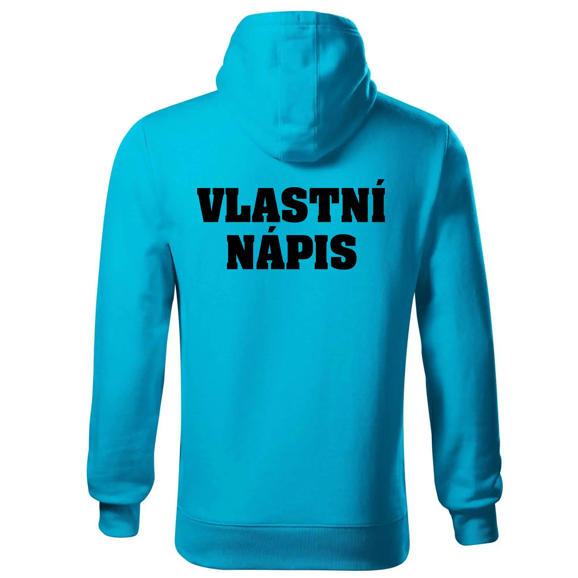 Hvězda života - vlastní nápis vpředu a vzadu