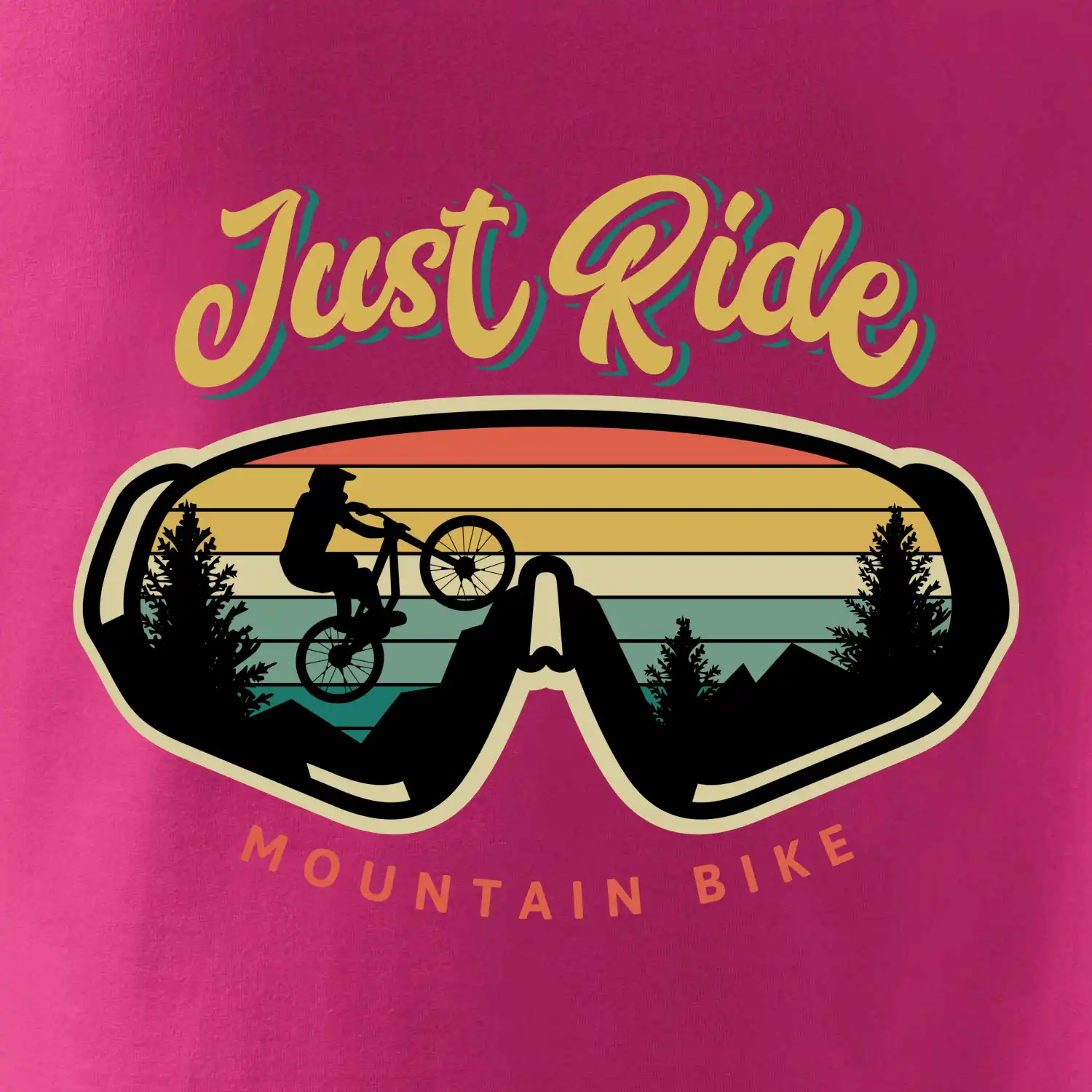 Just ride mountain bike