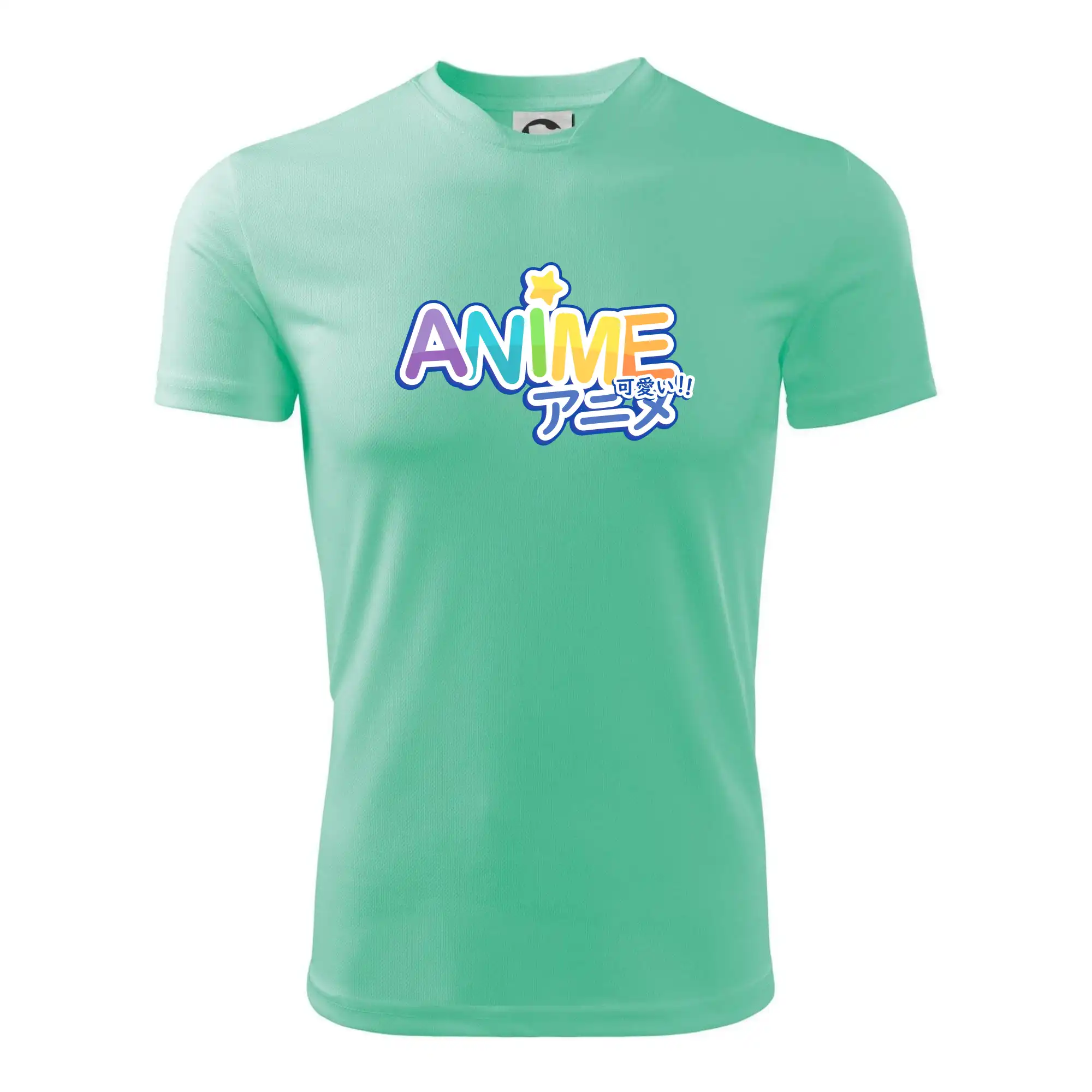 Anime nápis duhový