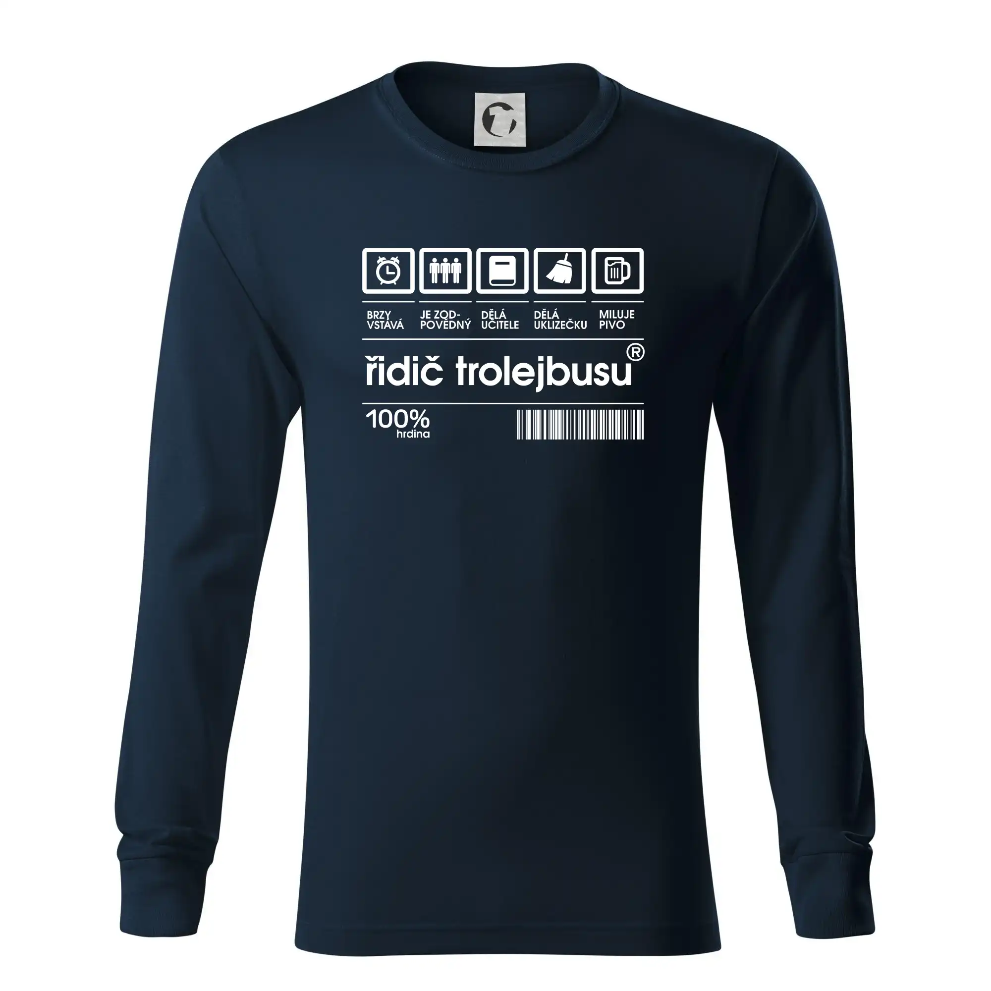 Čárový kód -  Řidič trolejbusu