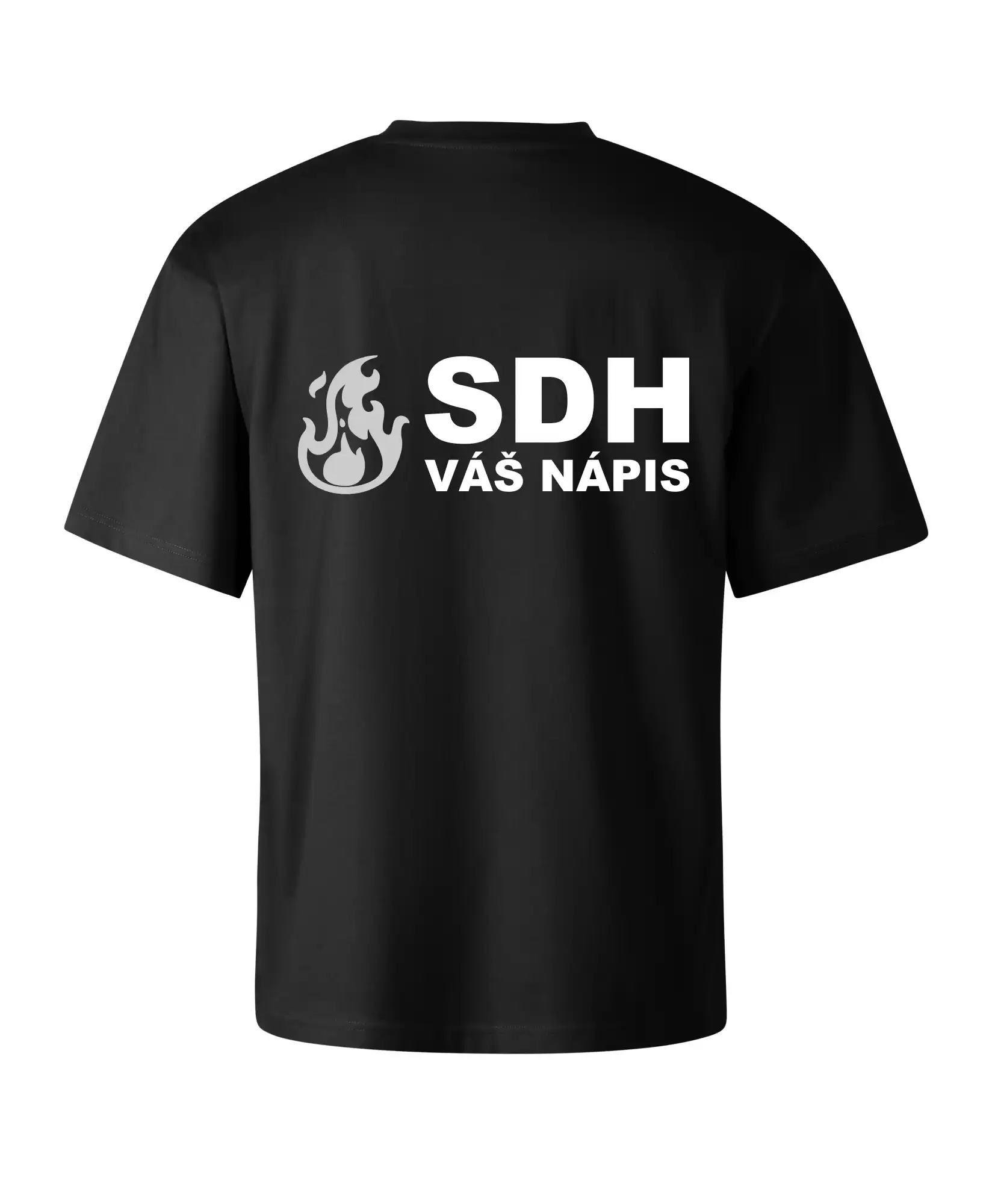 SDH REFLEXNÍ nápis (oheň, firesport, název sboru - vlastní nápis)