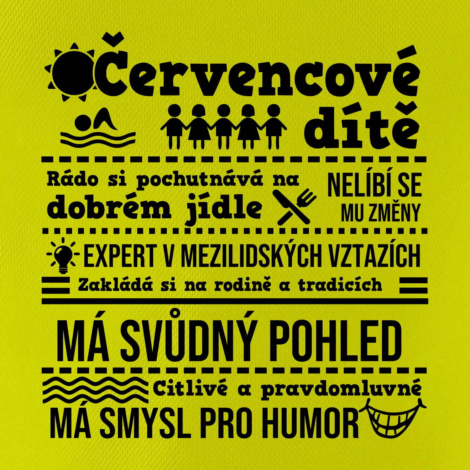 Narozeniny červenec