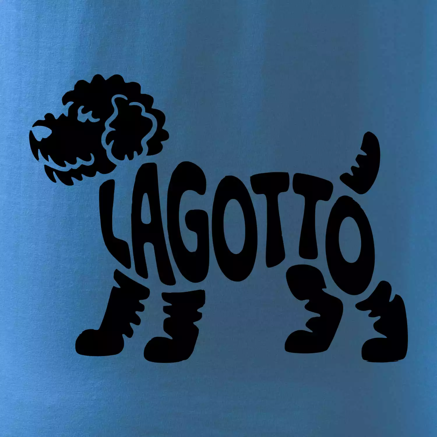 Lagotto nápis v těle