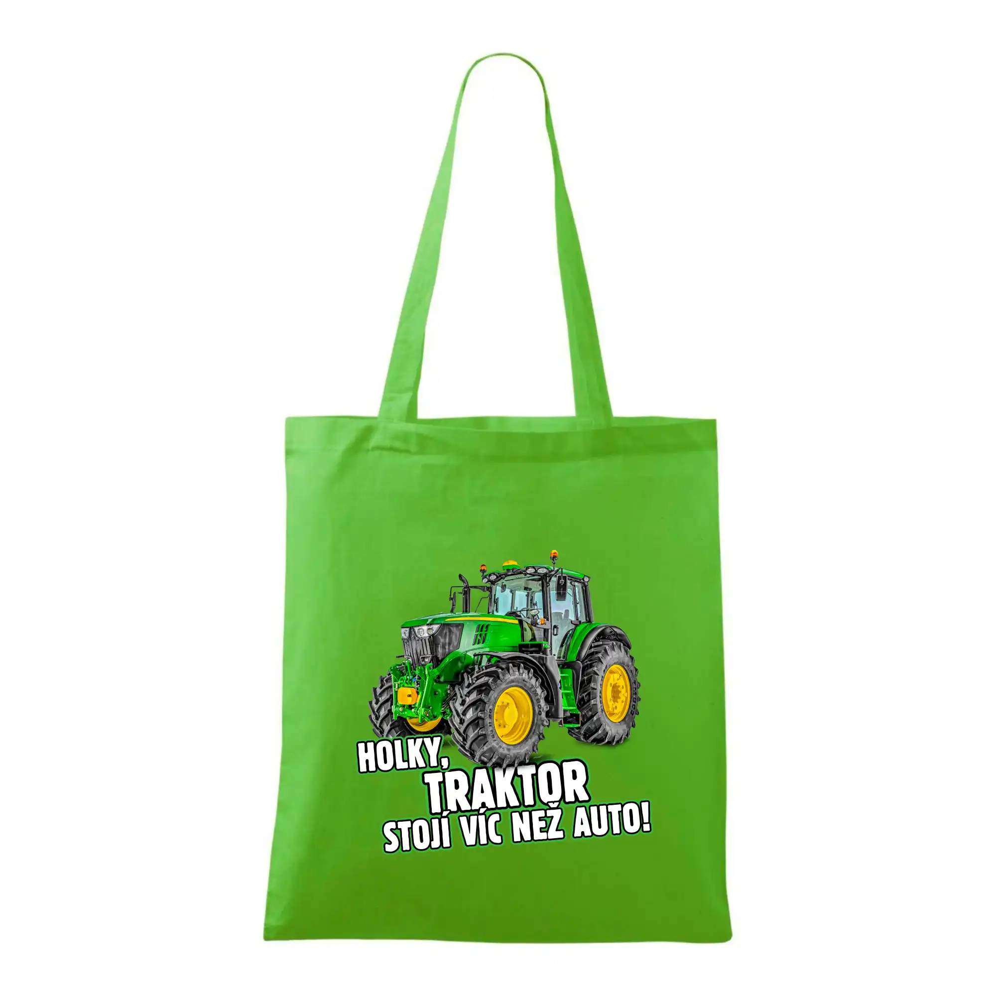 Holky, traktor stojí víc než auto