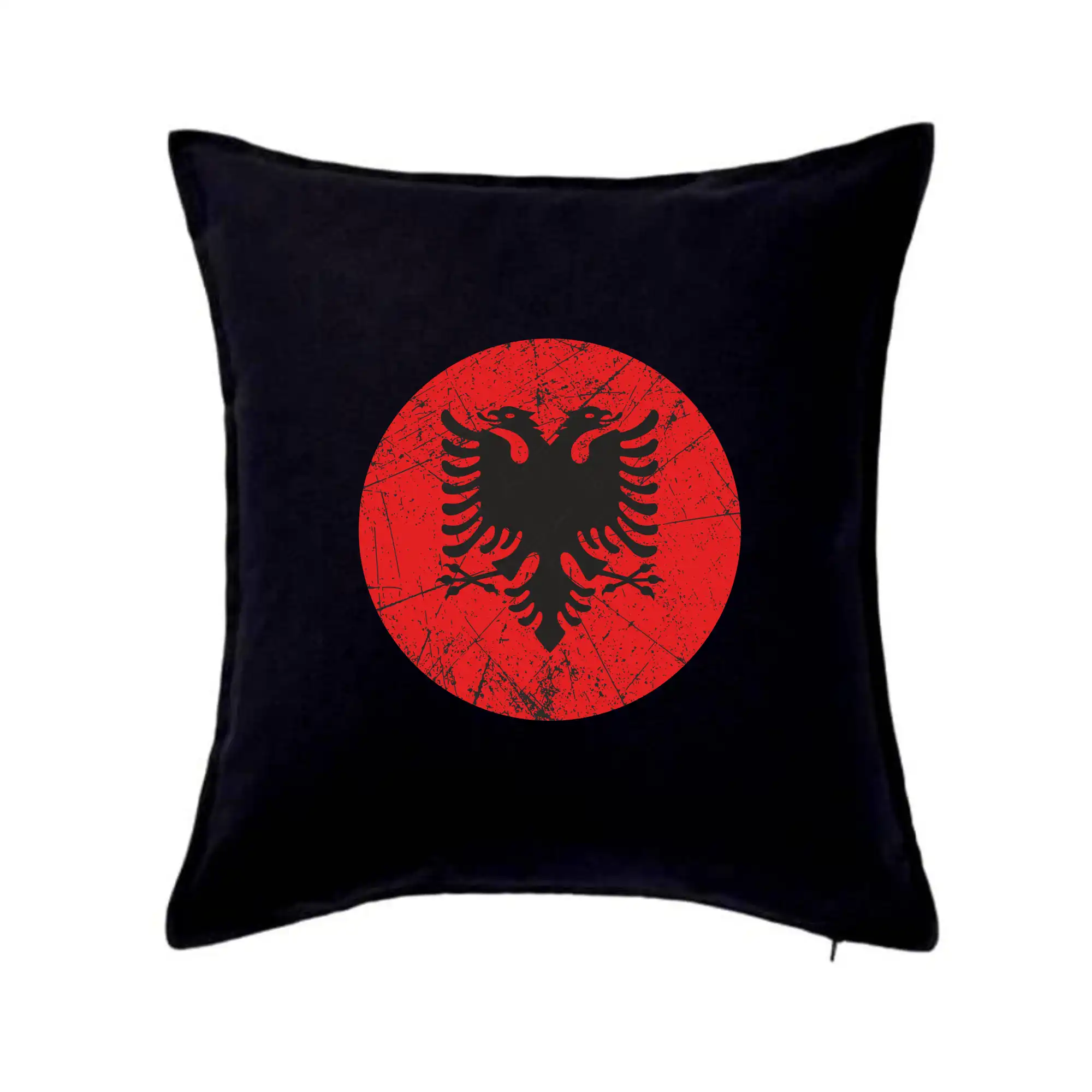 Albánie znak v kruhu