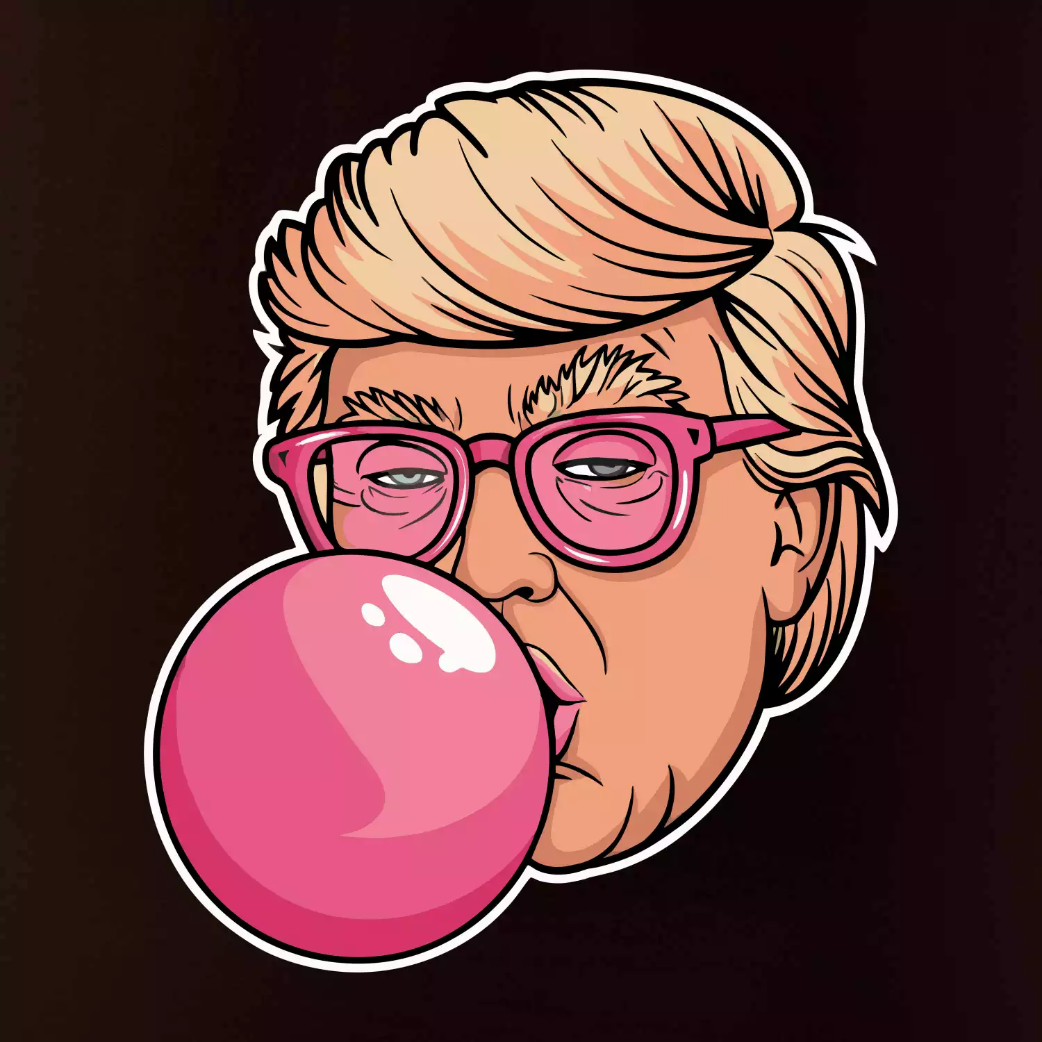 Trump gum