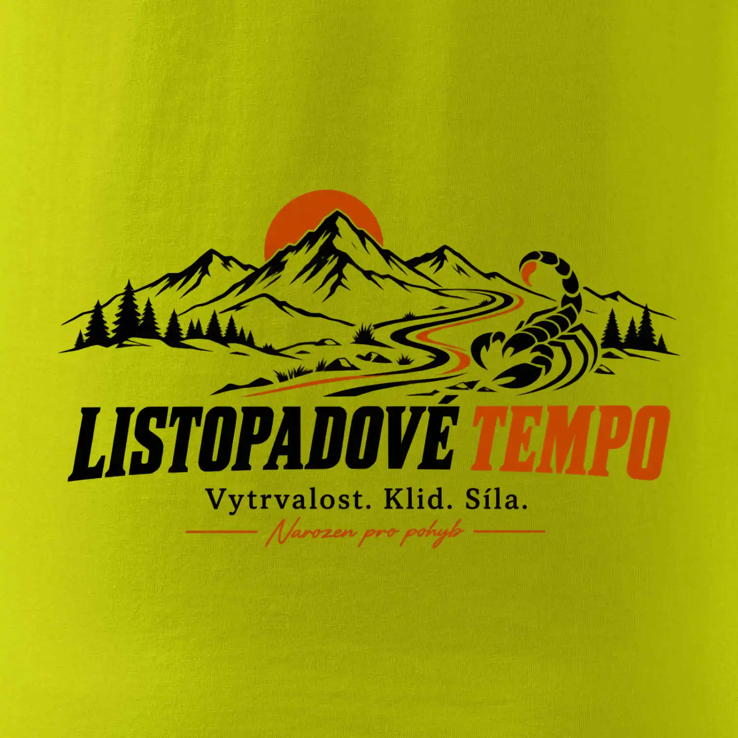 Listopadové tempo horská cesta pro sportovce
