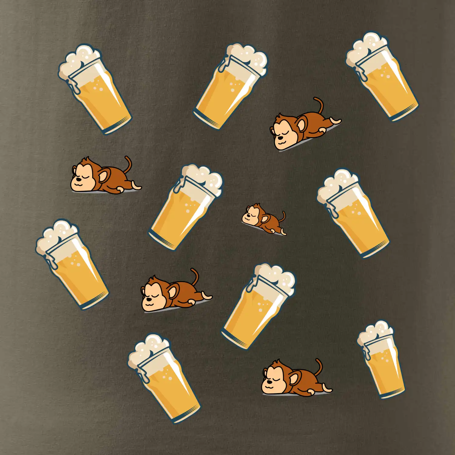 Pivo a opice