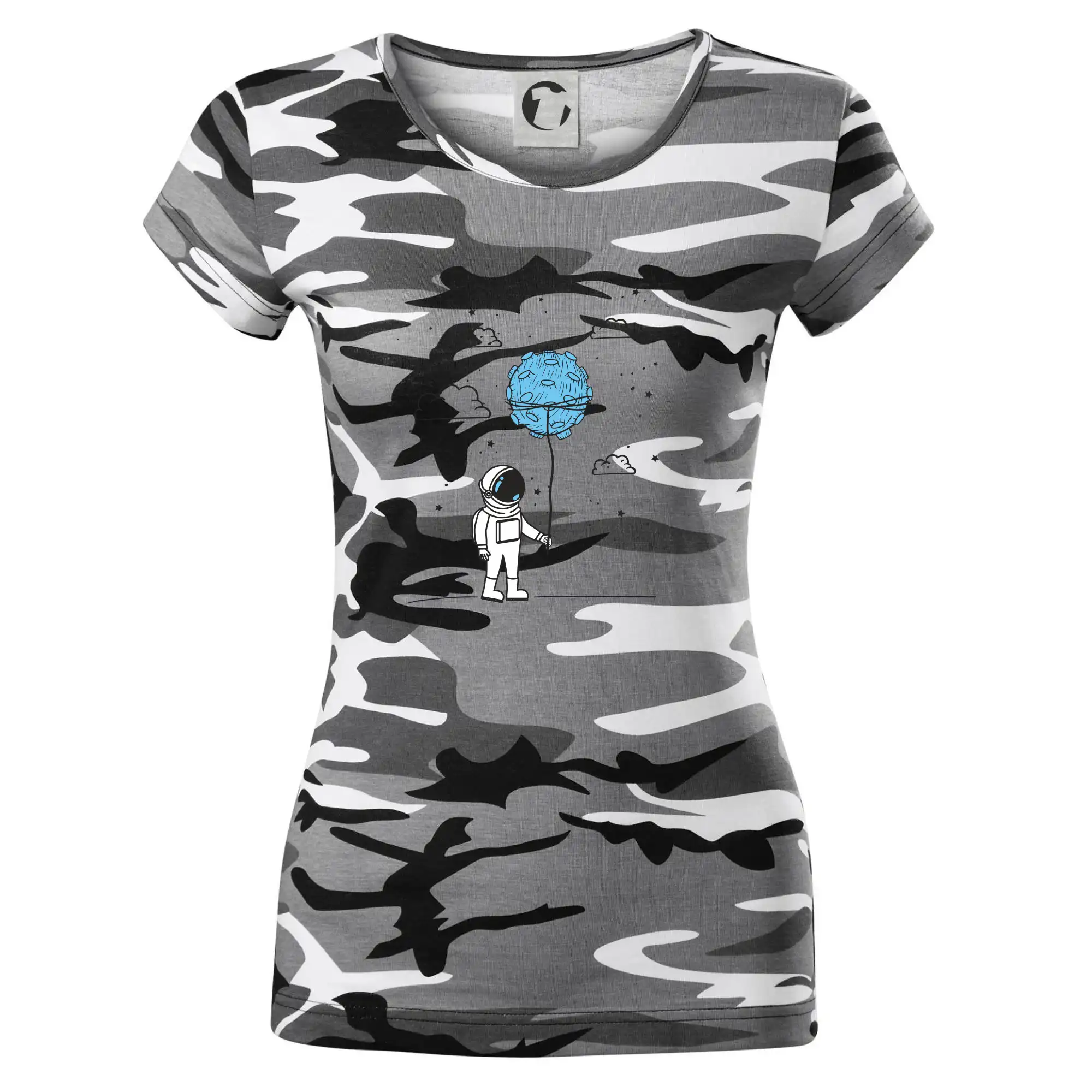 Astronaut s balónkem