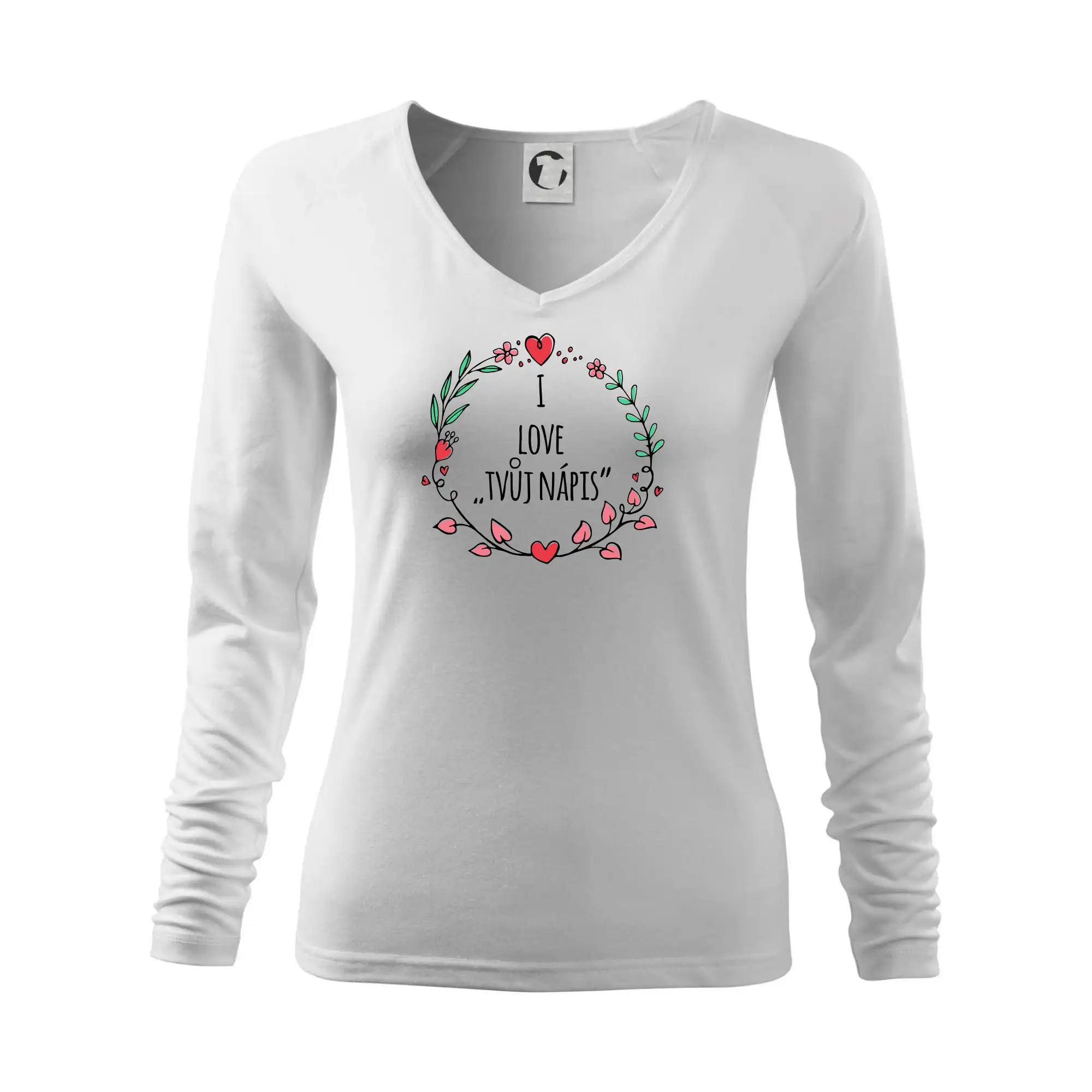 I love věněček - vlastní nápis