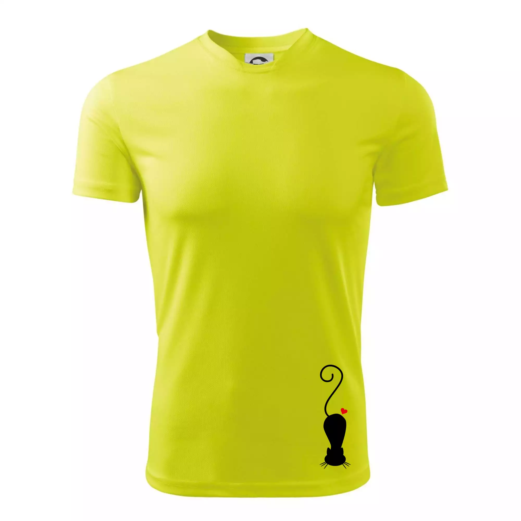 Zamilovaná kočka ležící