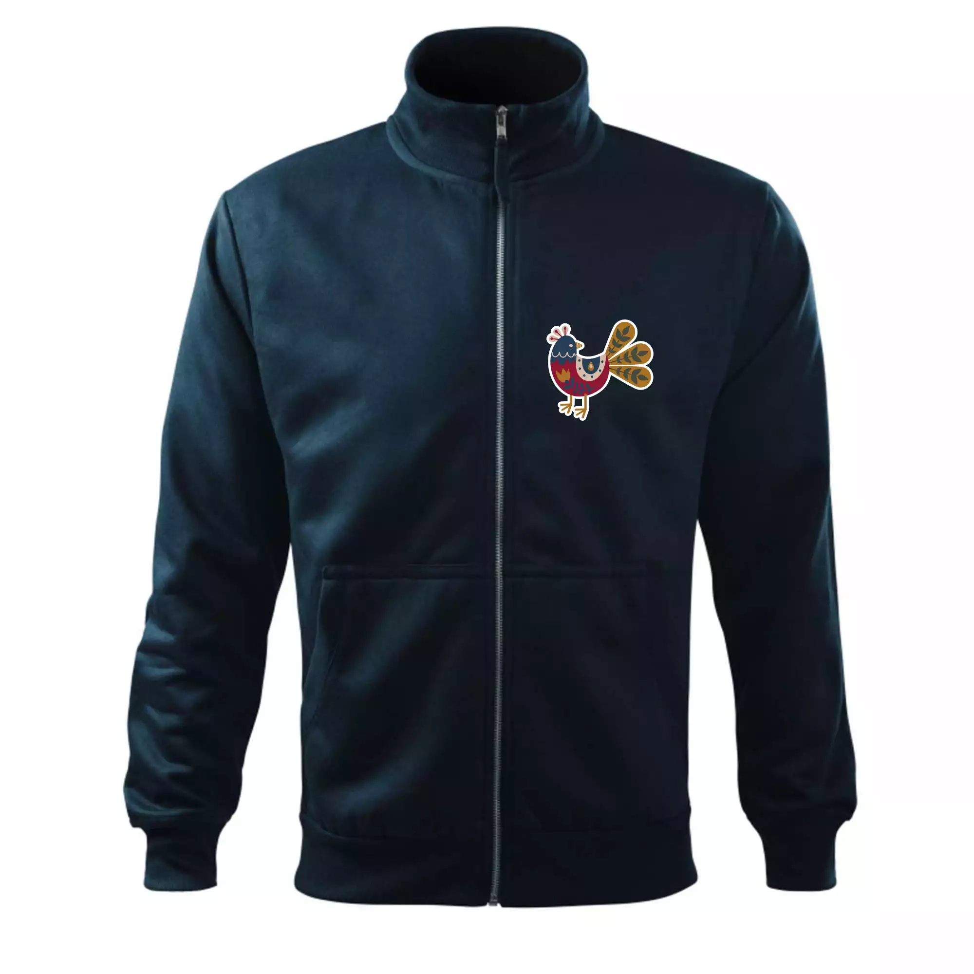 Folklor na prsu slepice