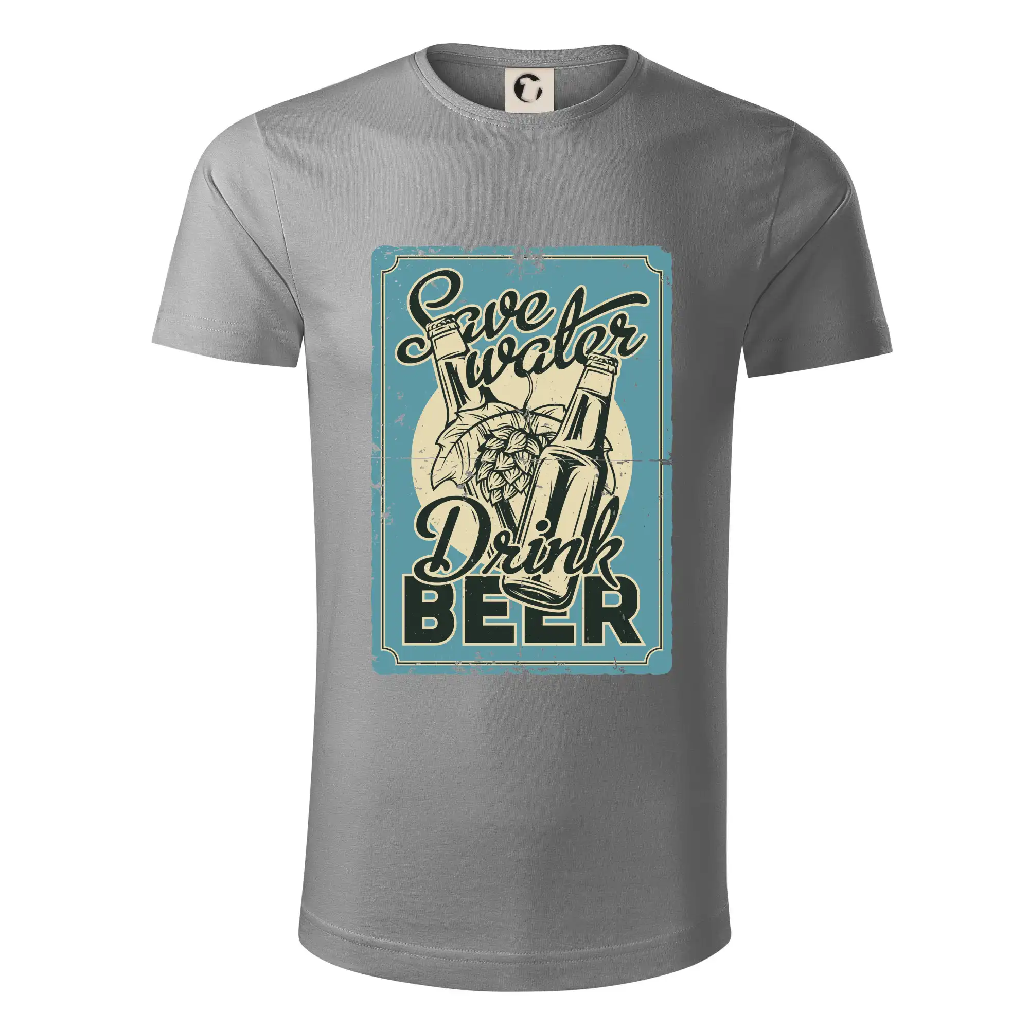 Save water drink beer poster