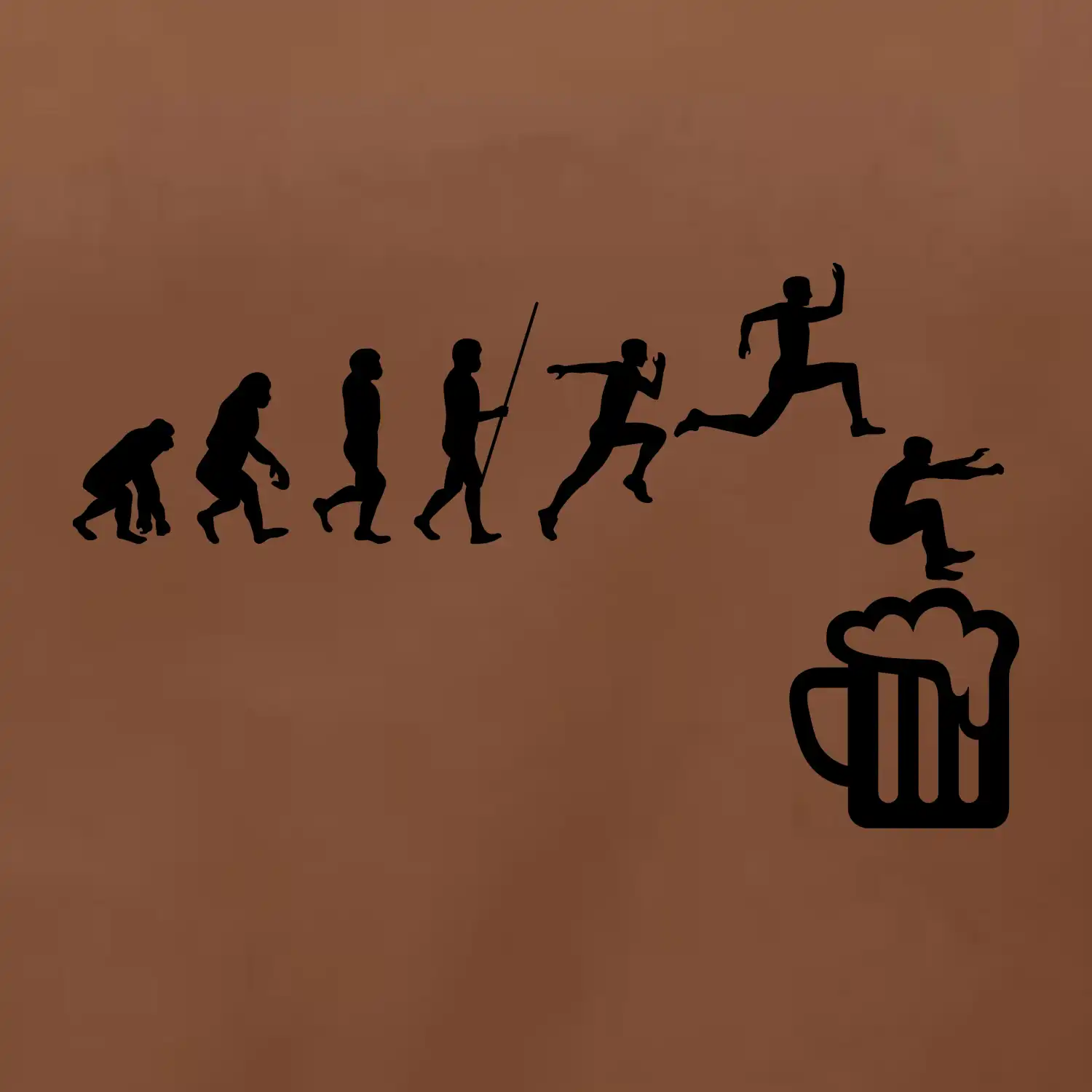 Evoluce pivo skok