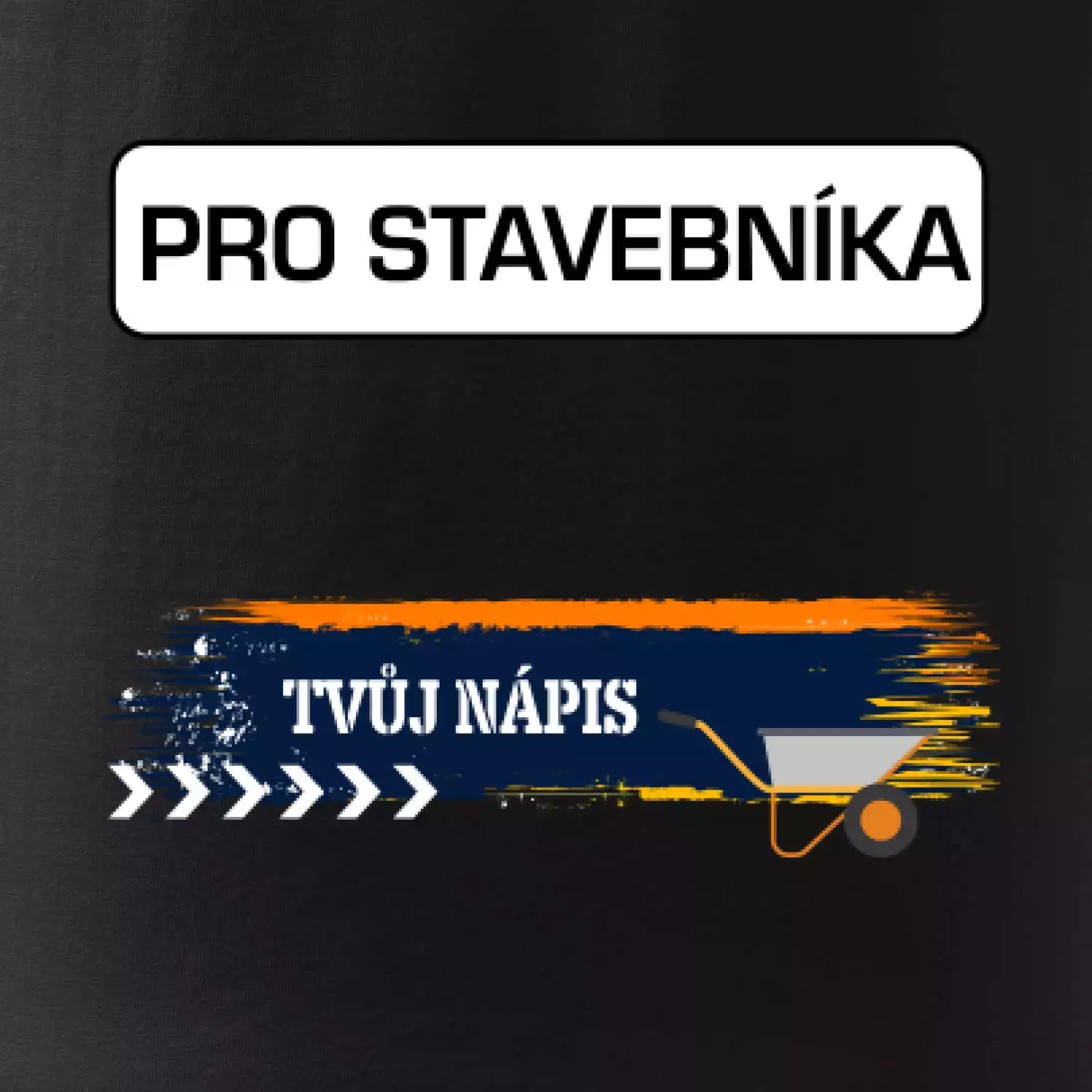 Stavba - vlastní nápis - stavebník