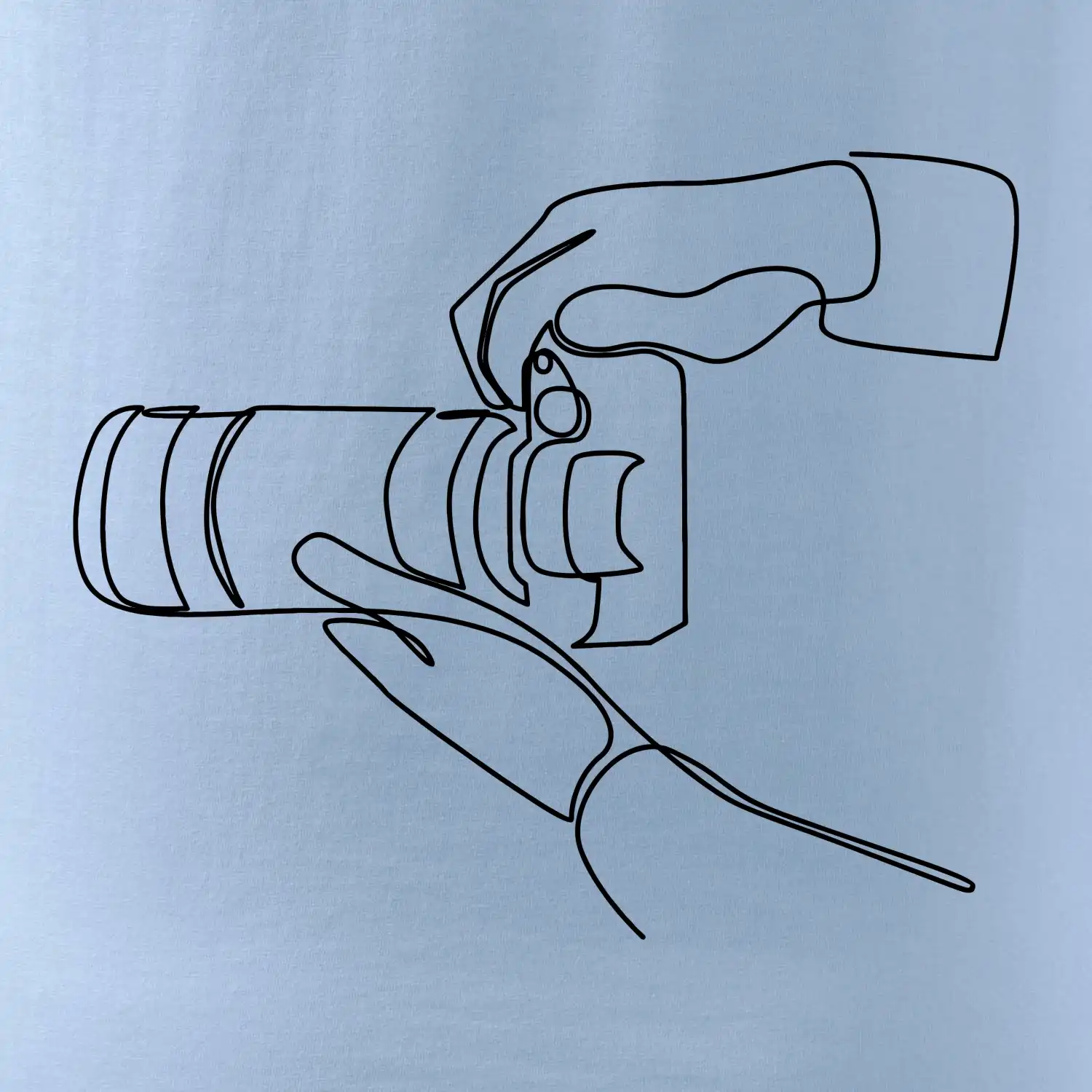 Fotograf jedním tahem