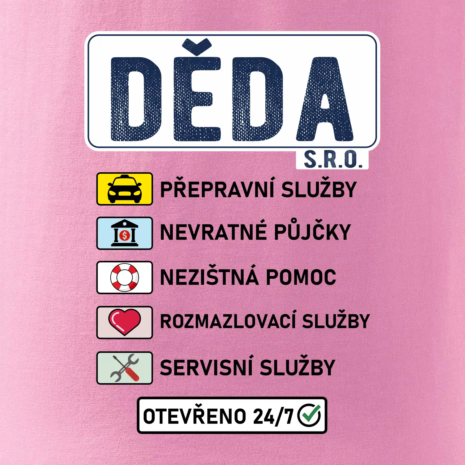 Děda sro služby