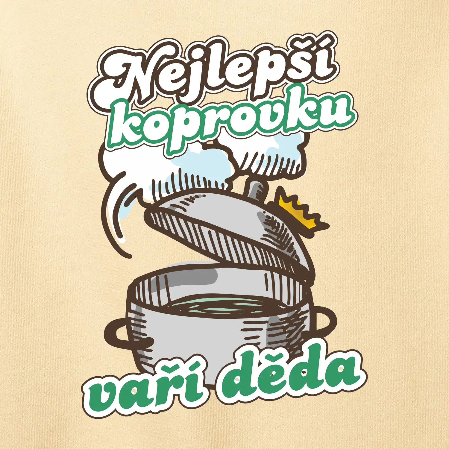Nejlepší koprovku vaří děda