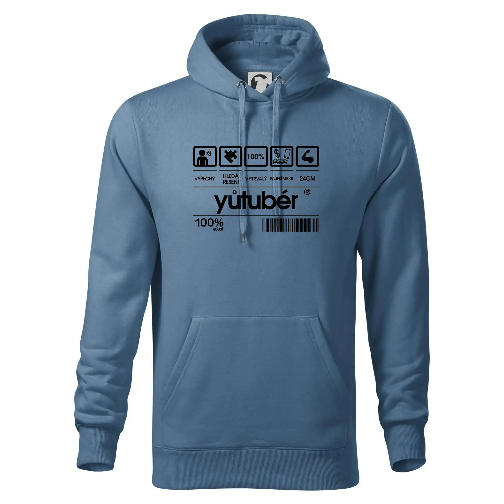 Čárový kód - youtuber