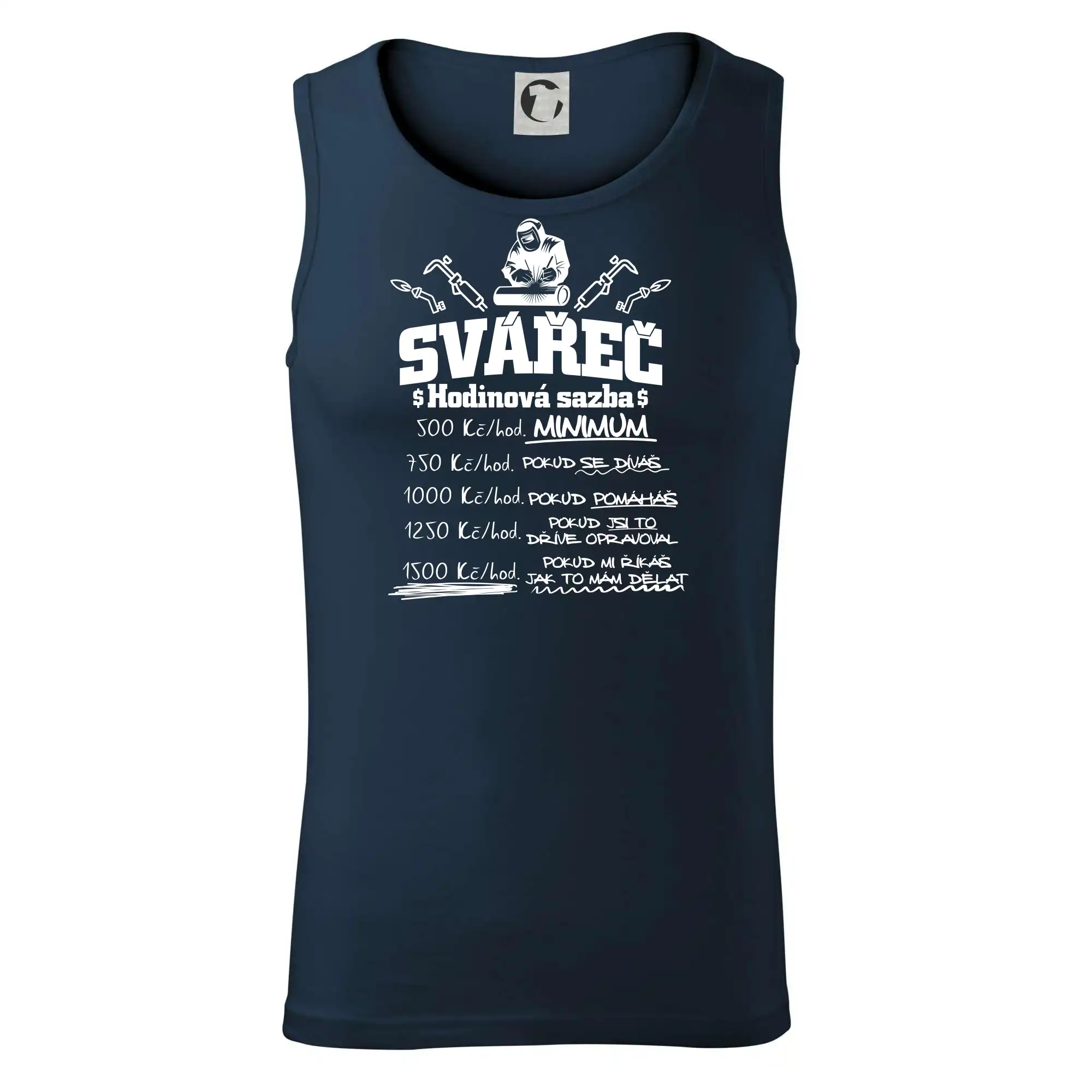 Svářeč - hodinová sazba