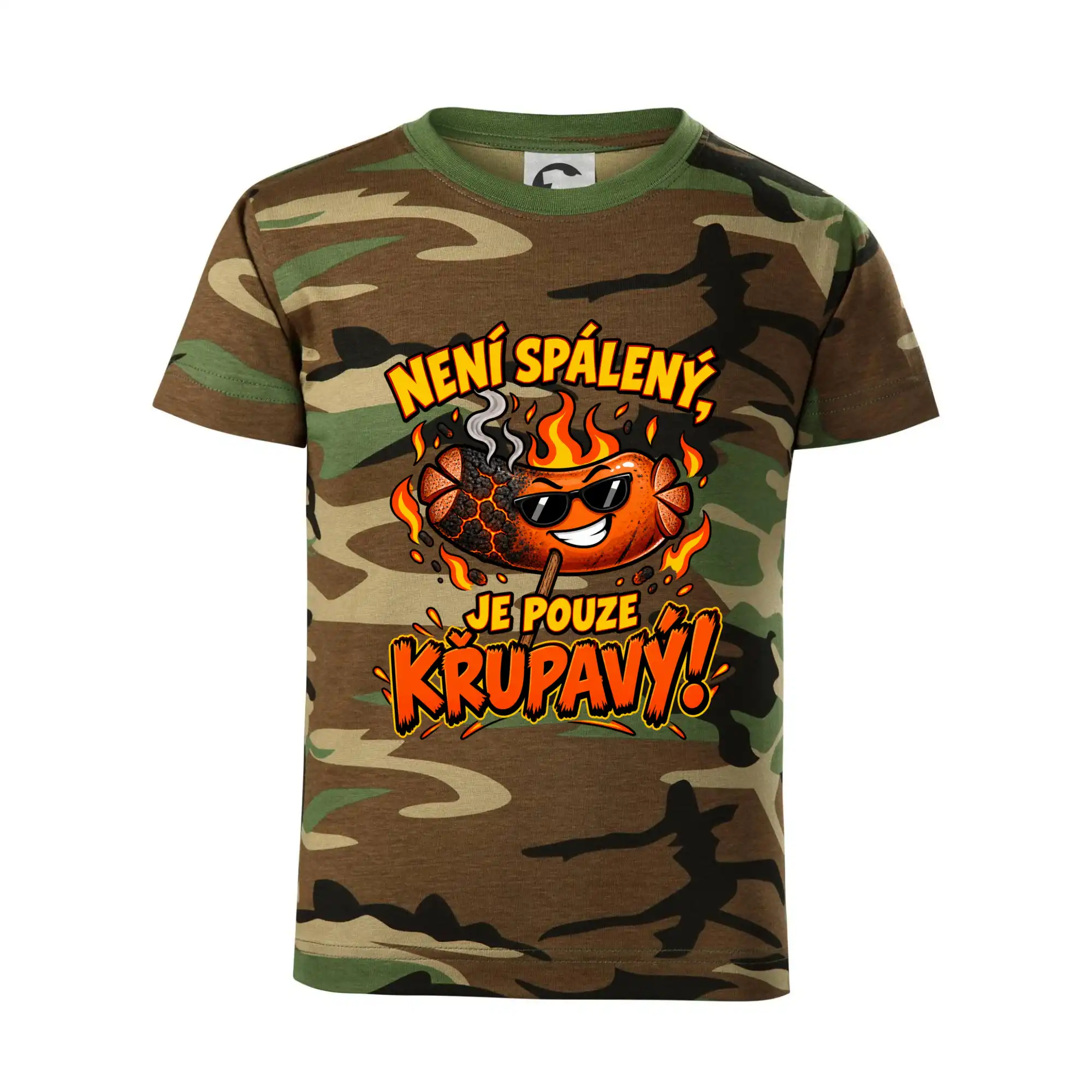 Není spálený, je pouze křupavý!