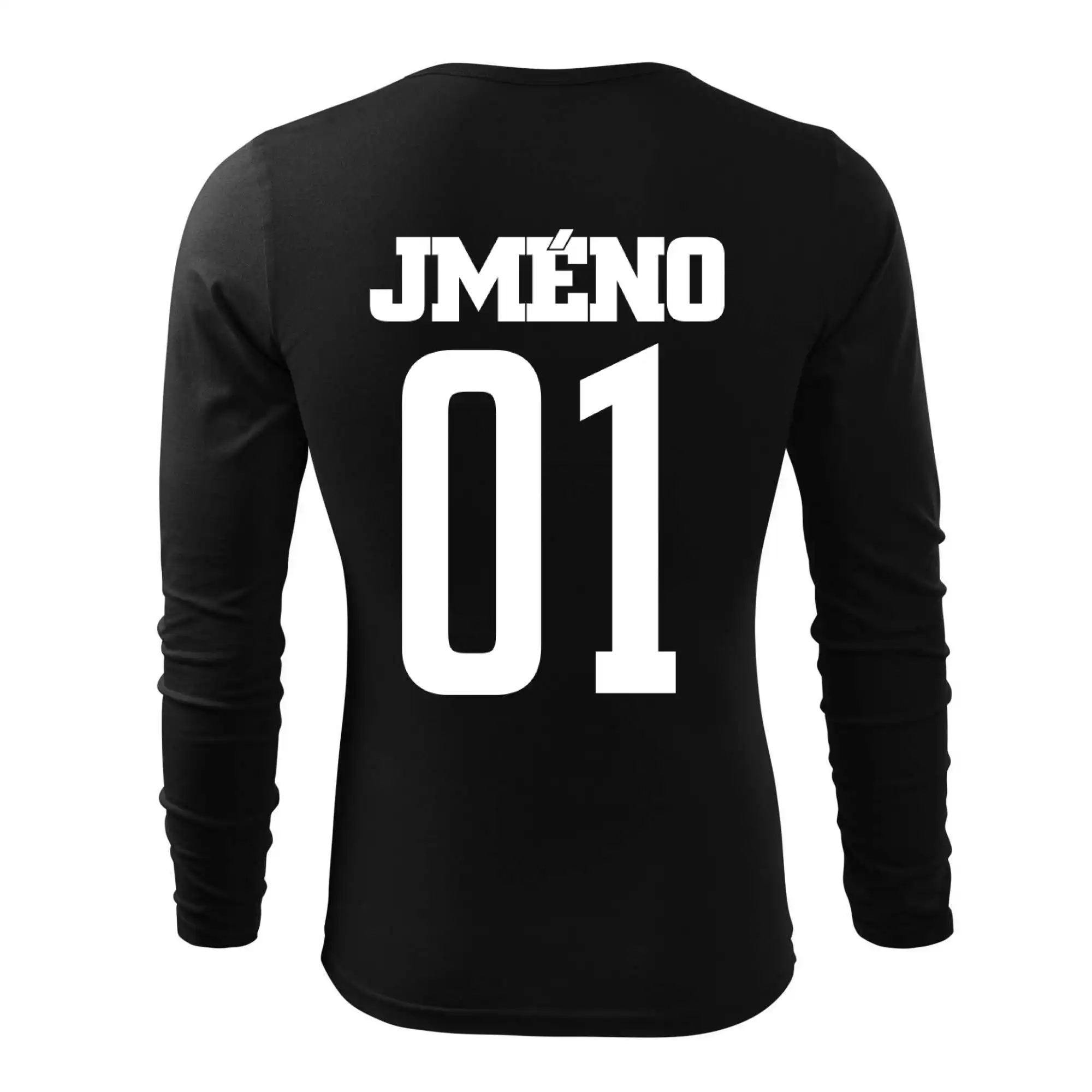 Fotbalový dres - vlastní jméno a číslo