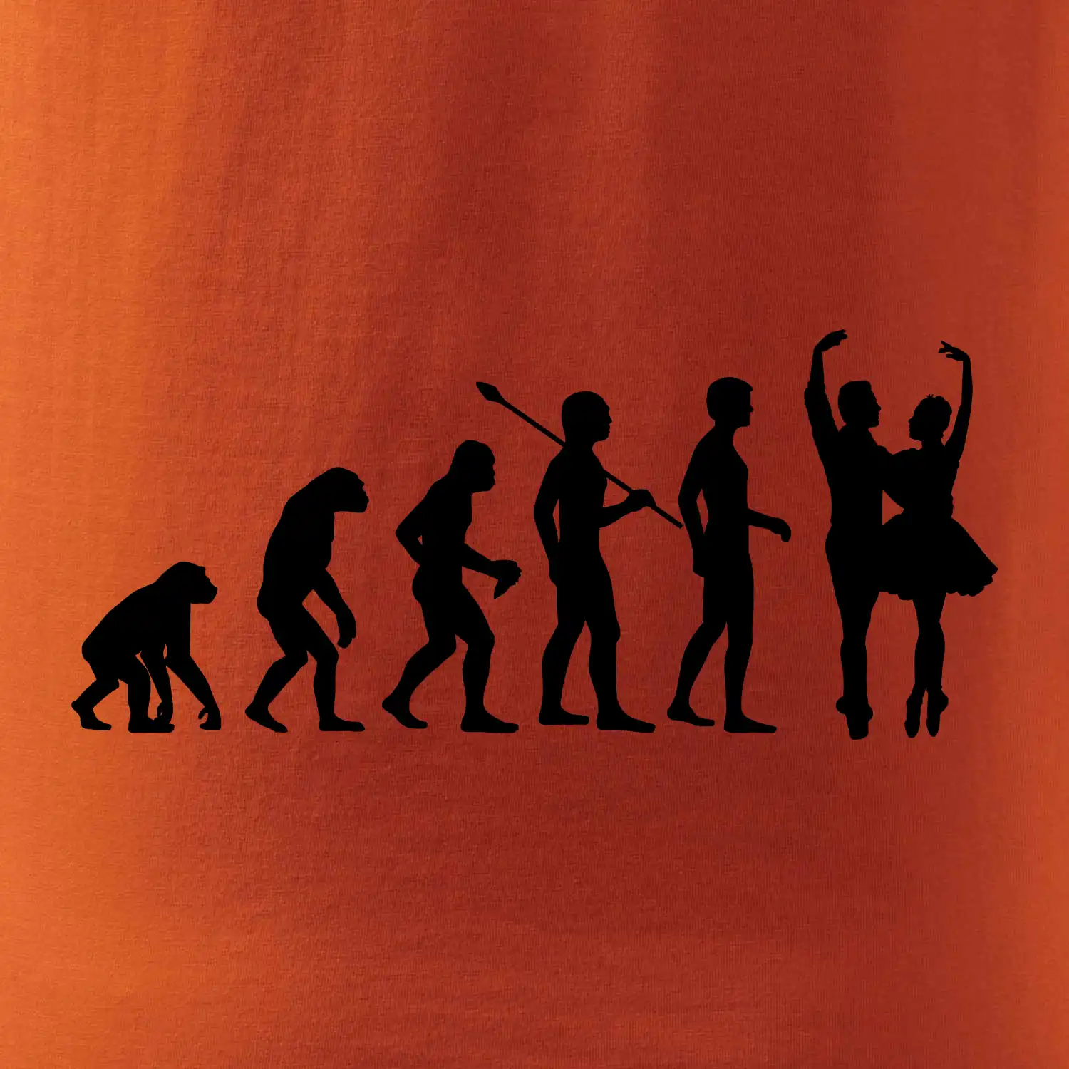 Evoluce tanec - pár