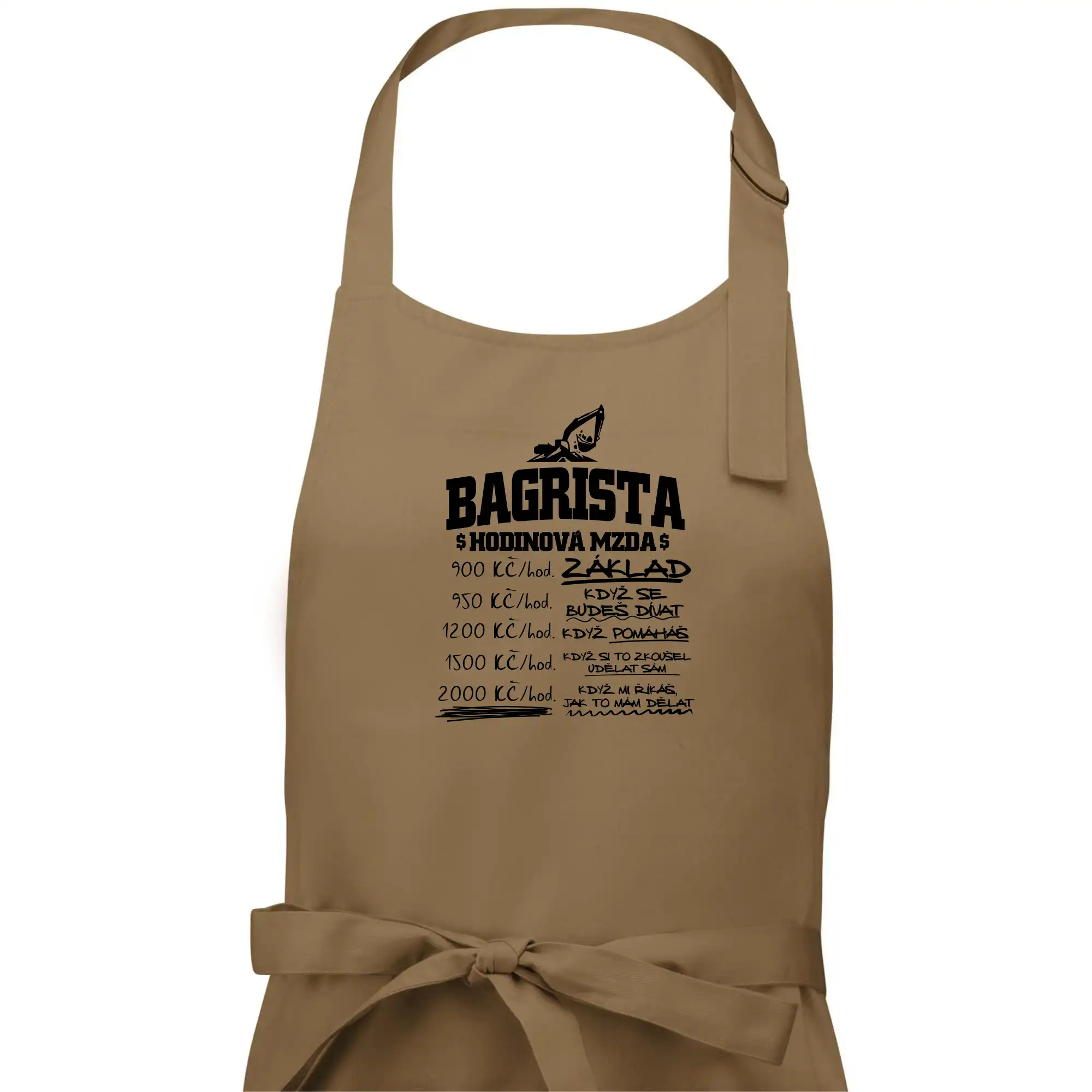 Hodinová mzda bagrista