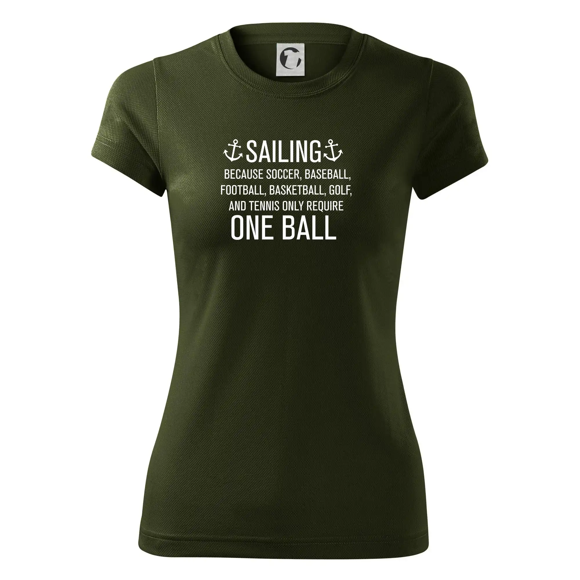 Sailing beacause one ball