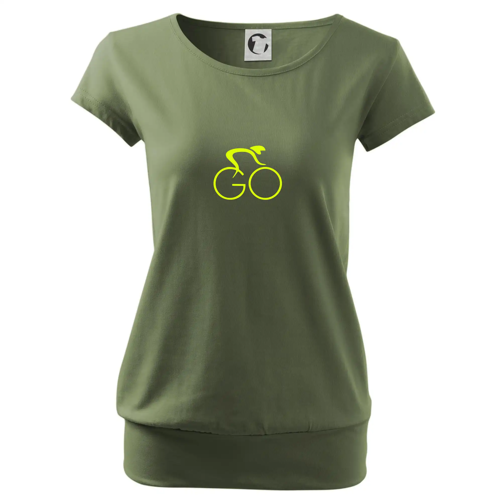 GO - Fluo cyklista malý