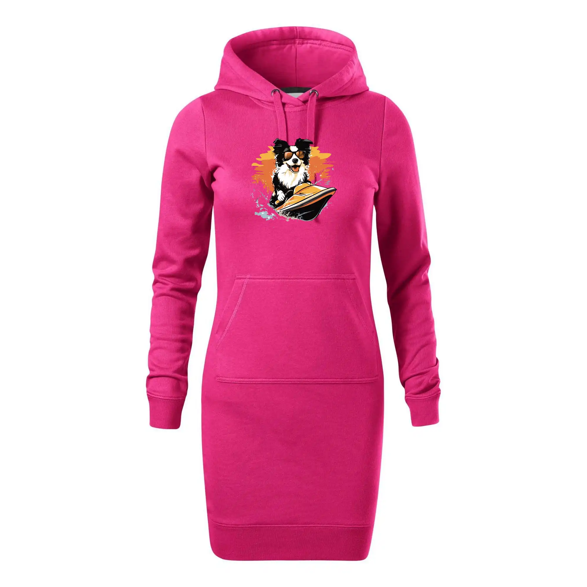 Border Kolie na vodním skútru