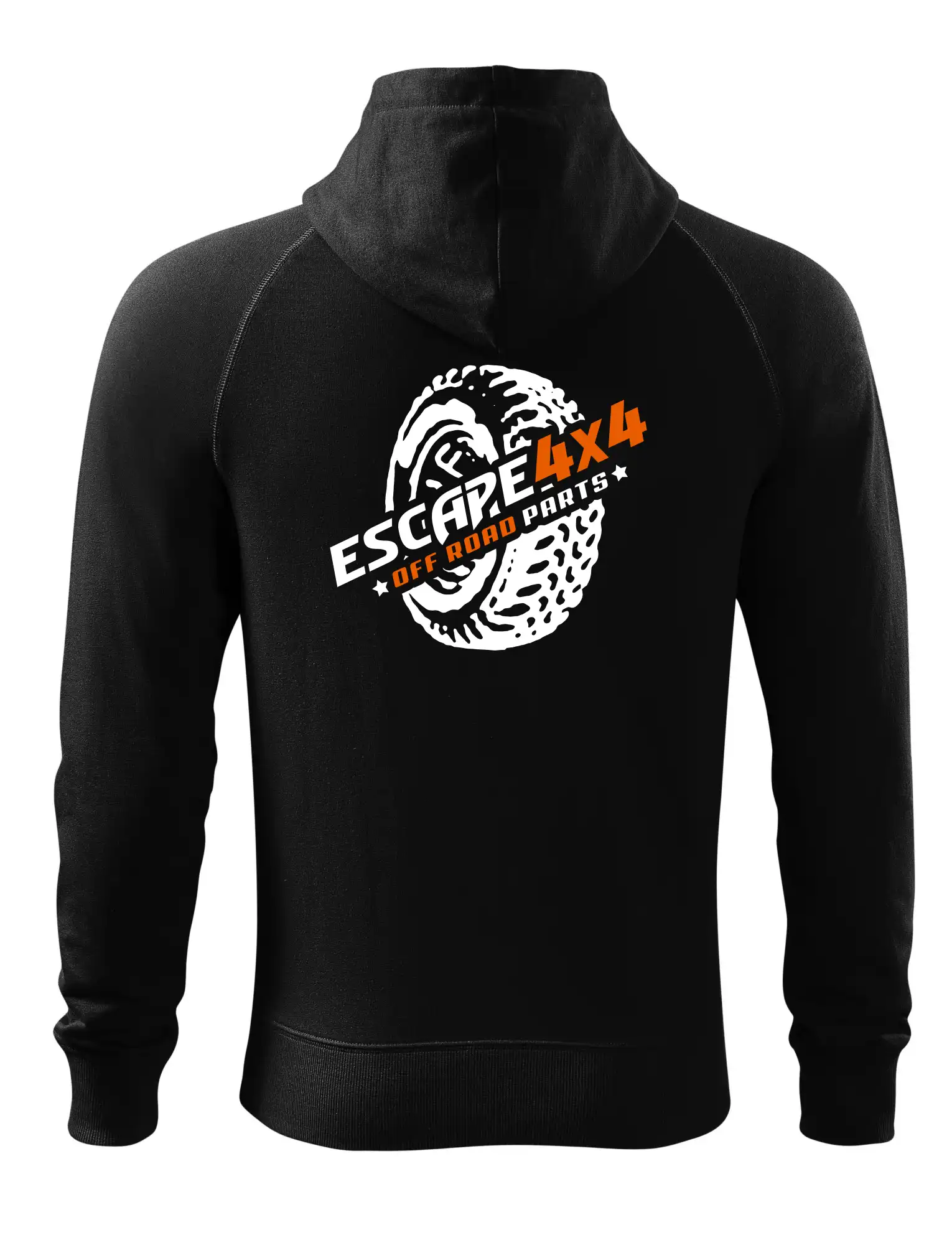 Escape 4x4 Nápis vpředu a pneumatika na zádech