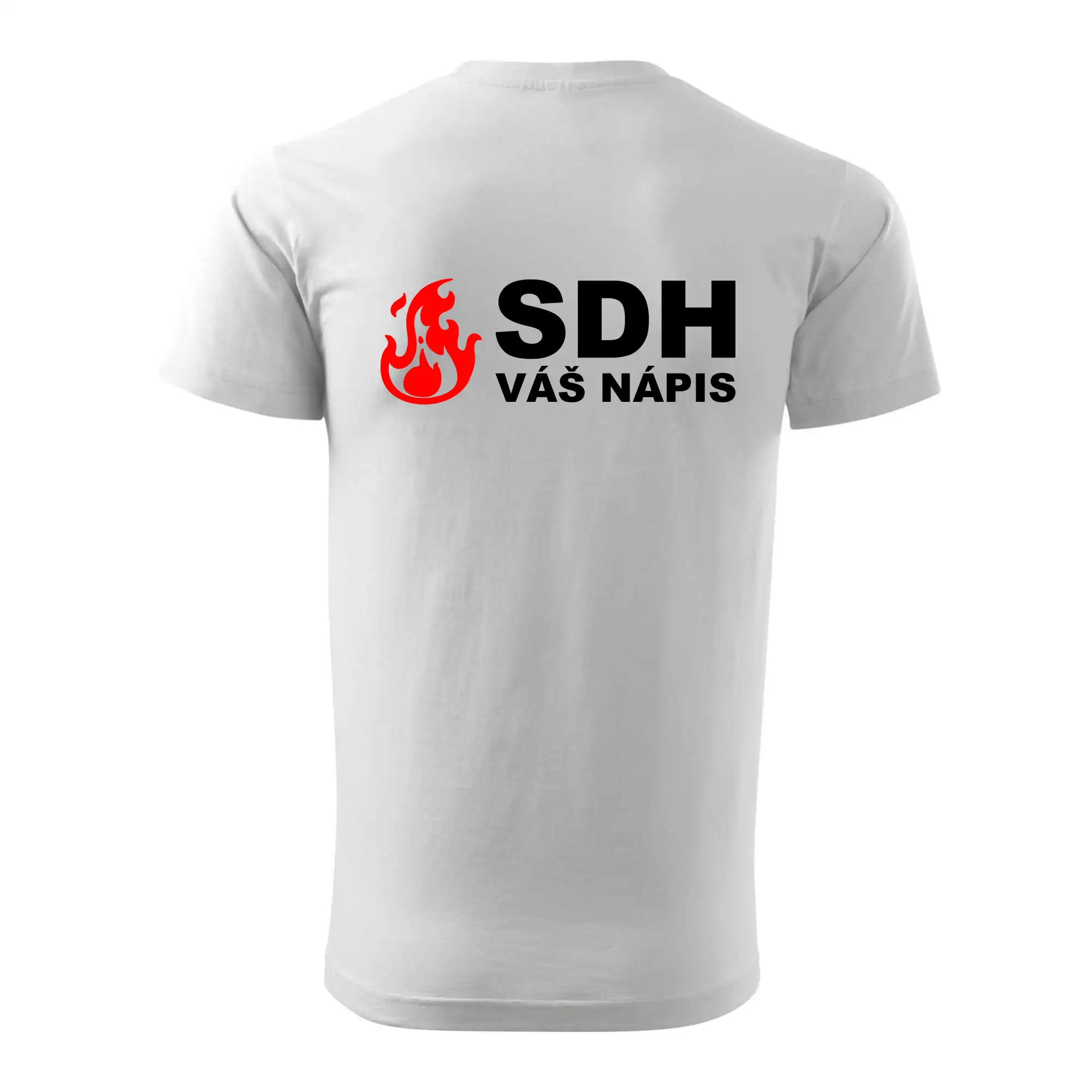 SDH nápis (oheň, firesport, název sboru - vlastní nápis)