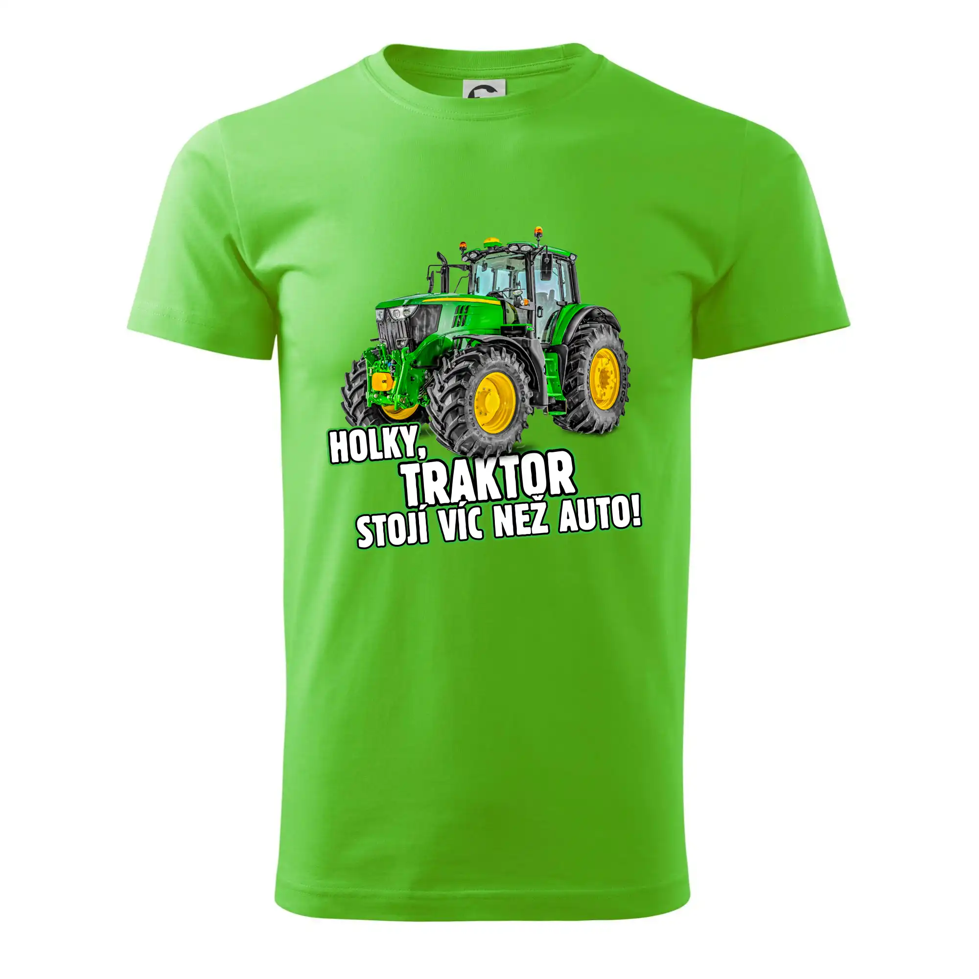 Holky, traktor stojí víc než auto