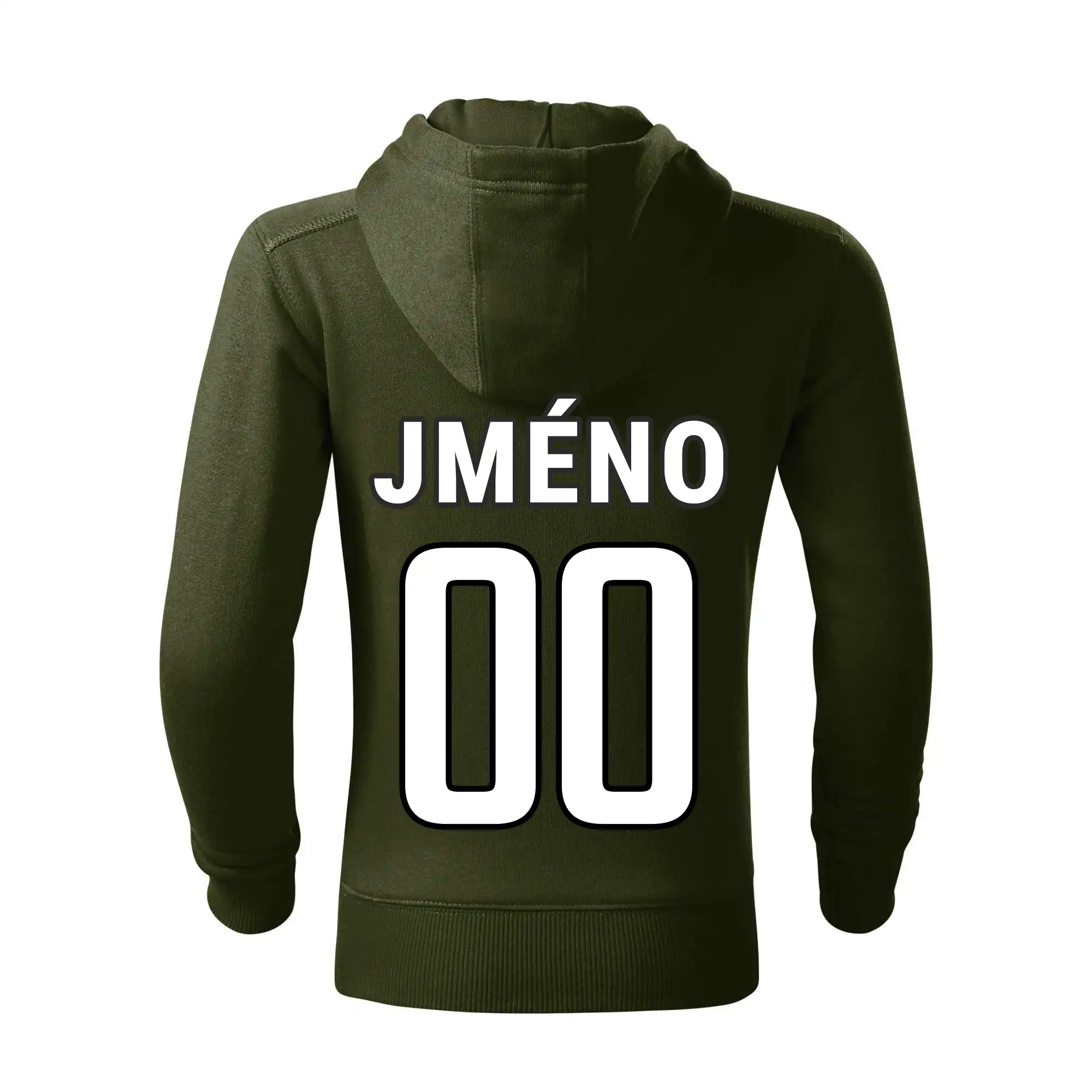 Hokejový dres - vlastní jméno a číslo