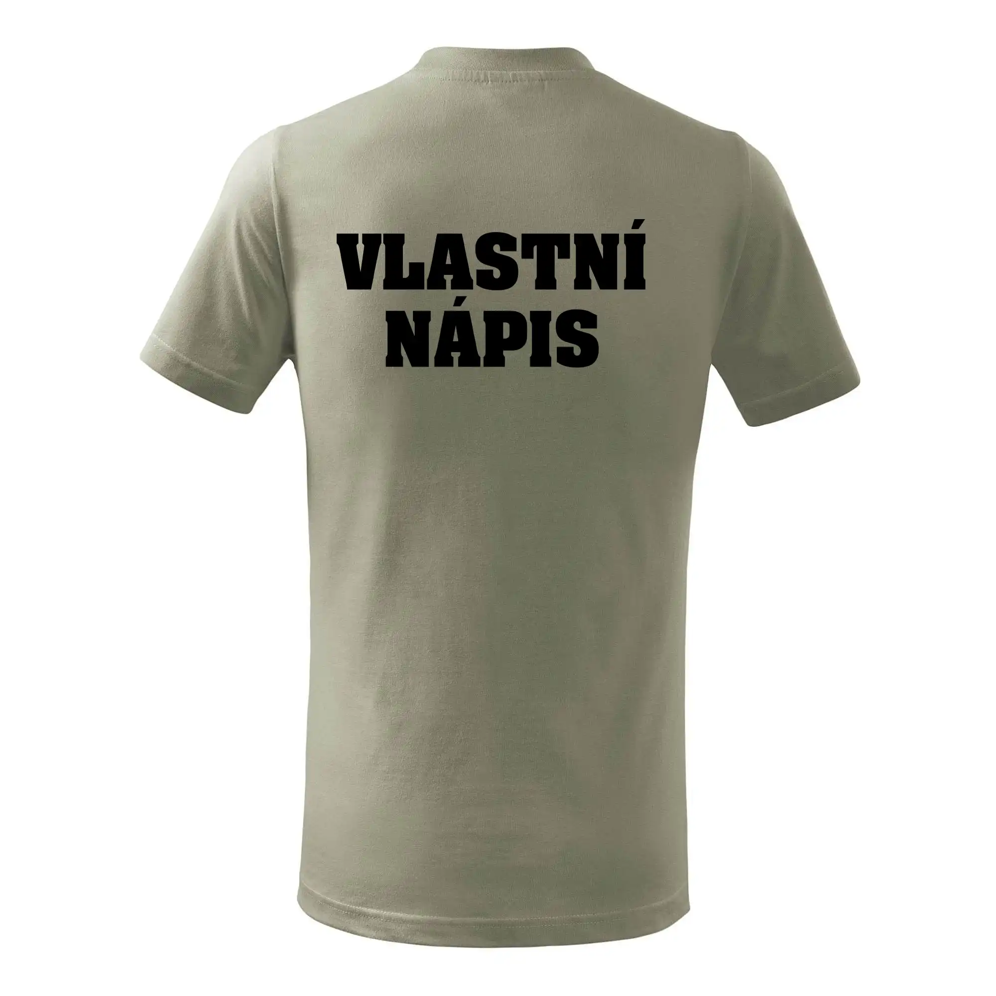 Hvězda života - vlastní nápis vpředu a vzadu