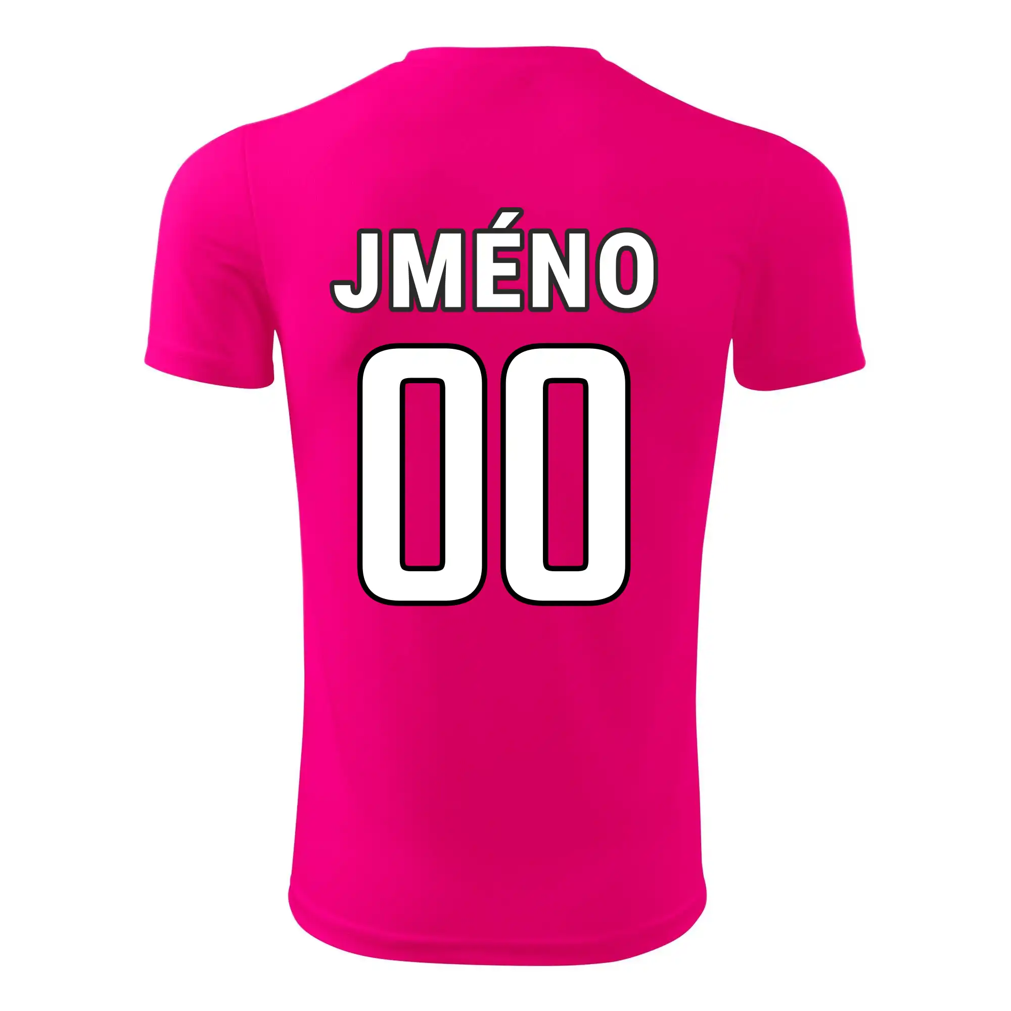 Florbalový  dres - vlastní jméno a číslo