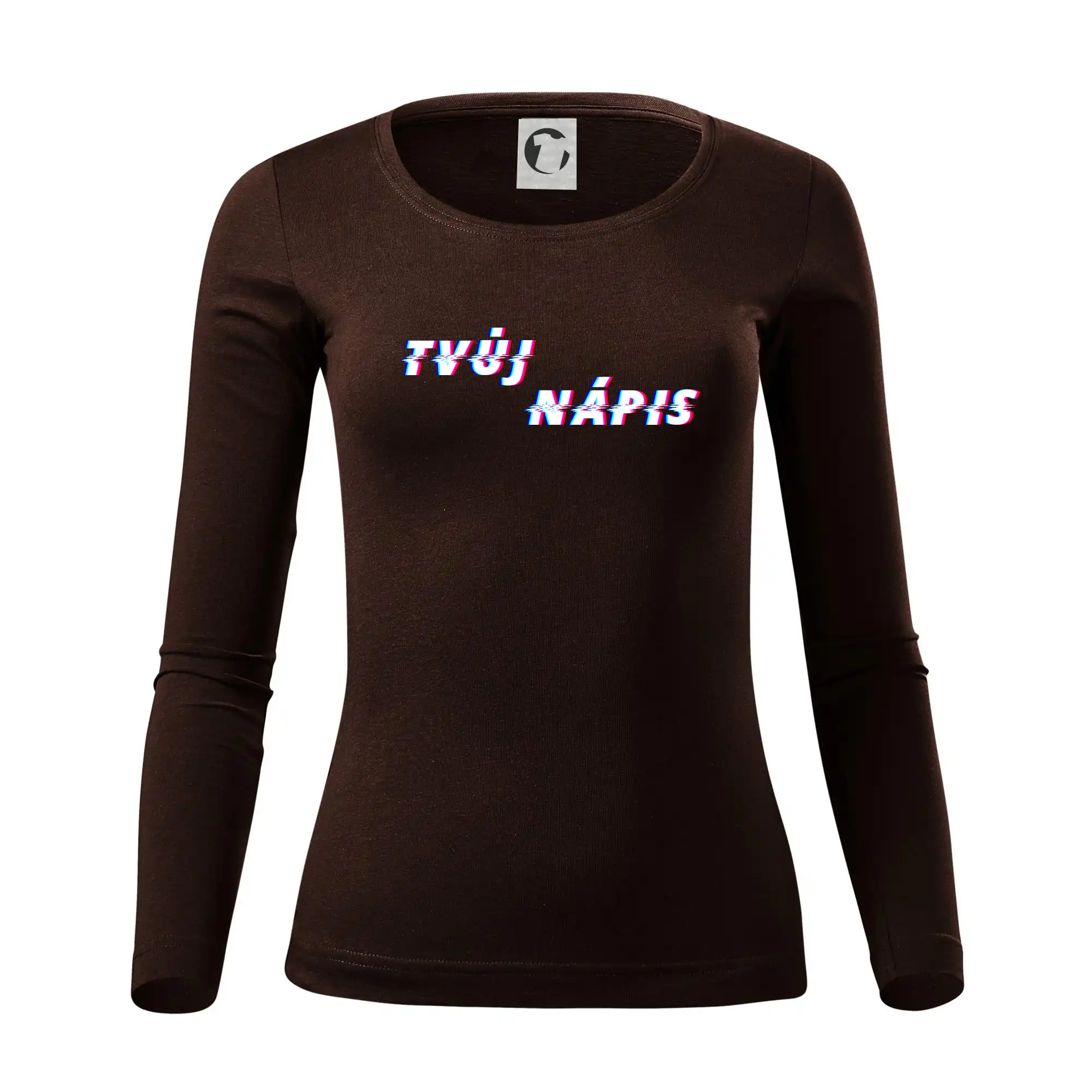 Glitch font - tvůj nápis