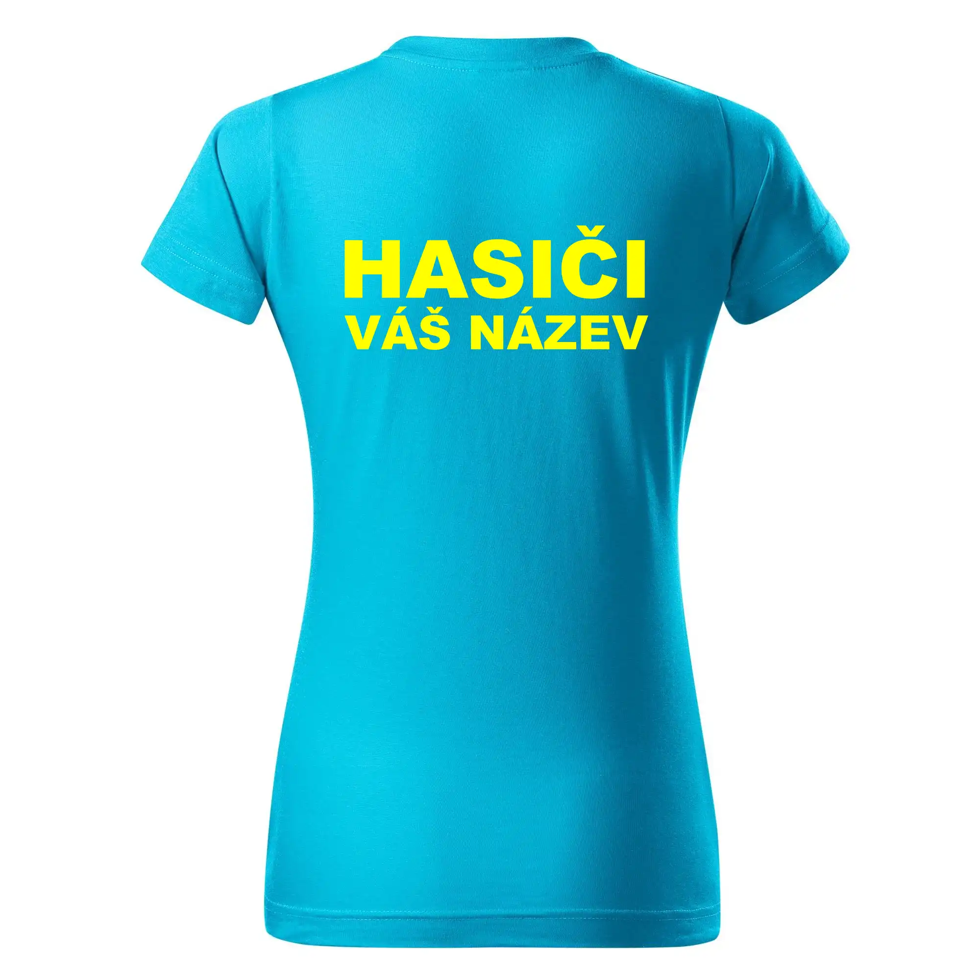 Hasiči - žlutý nápis - váš název sboru