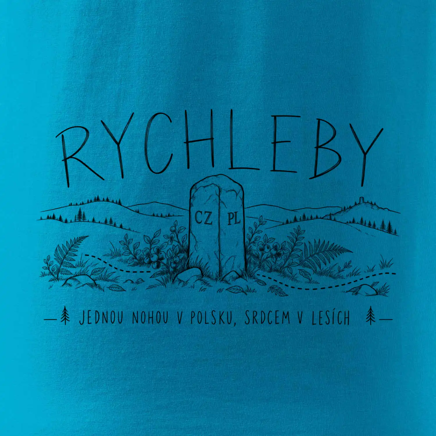 Rychleby jednou nohou v Polsku srdcem v lesích