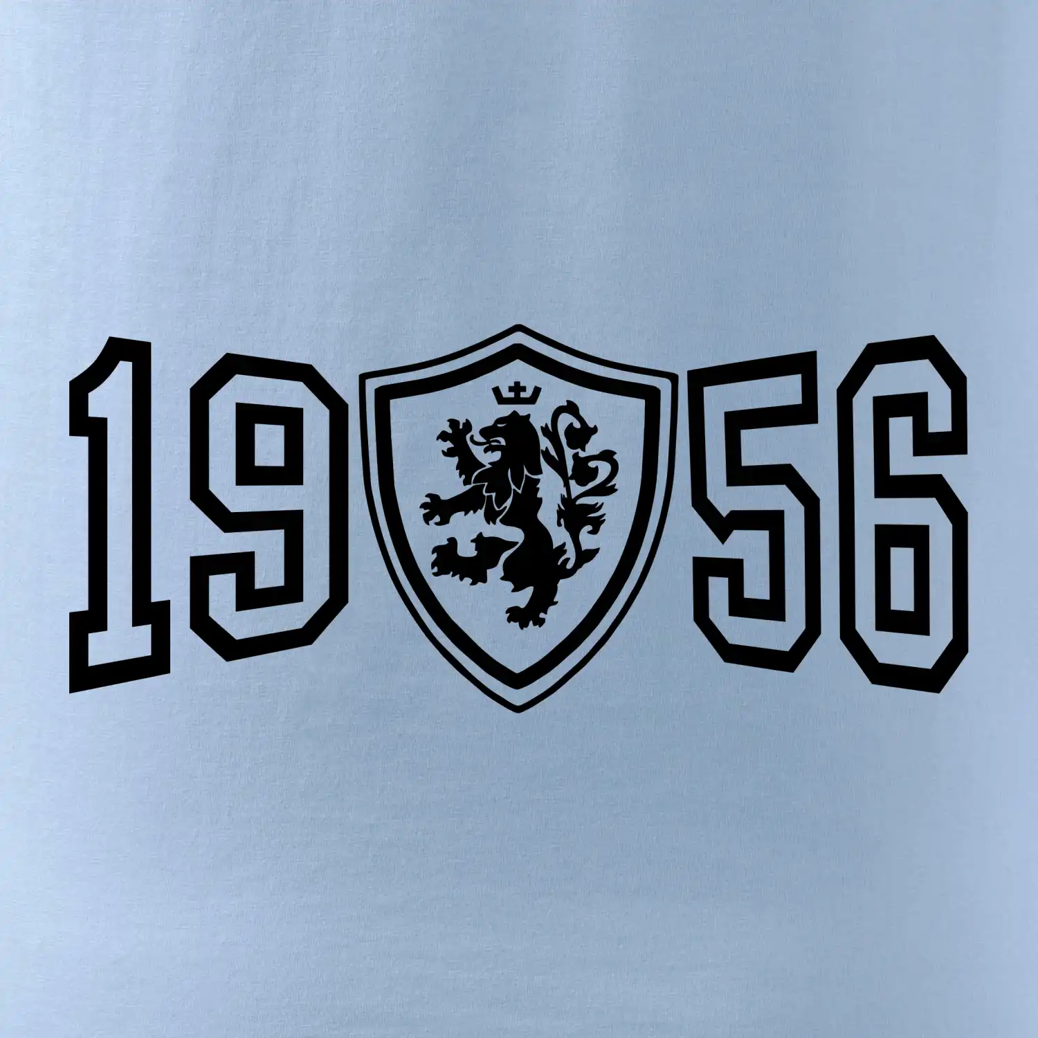 Narozeninový motiv - znak - 1956