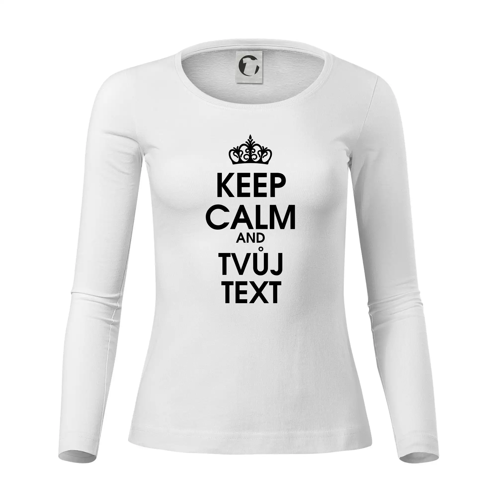 Keep calm - váš text